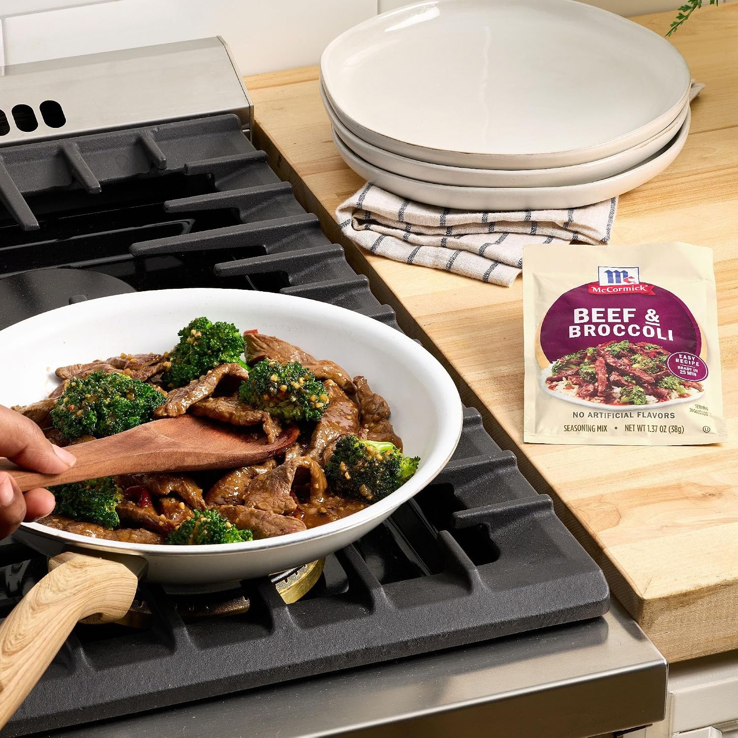 image:imageMcCormick Seasoning Mix Beef amp Broccoli No Artificial Flavors For RestaurantStyle Beef amp Broccoli in Just 25 Minutes 137 oz