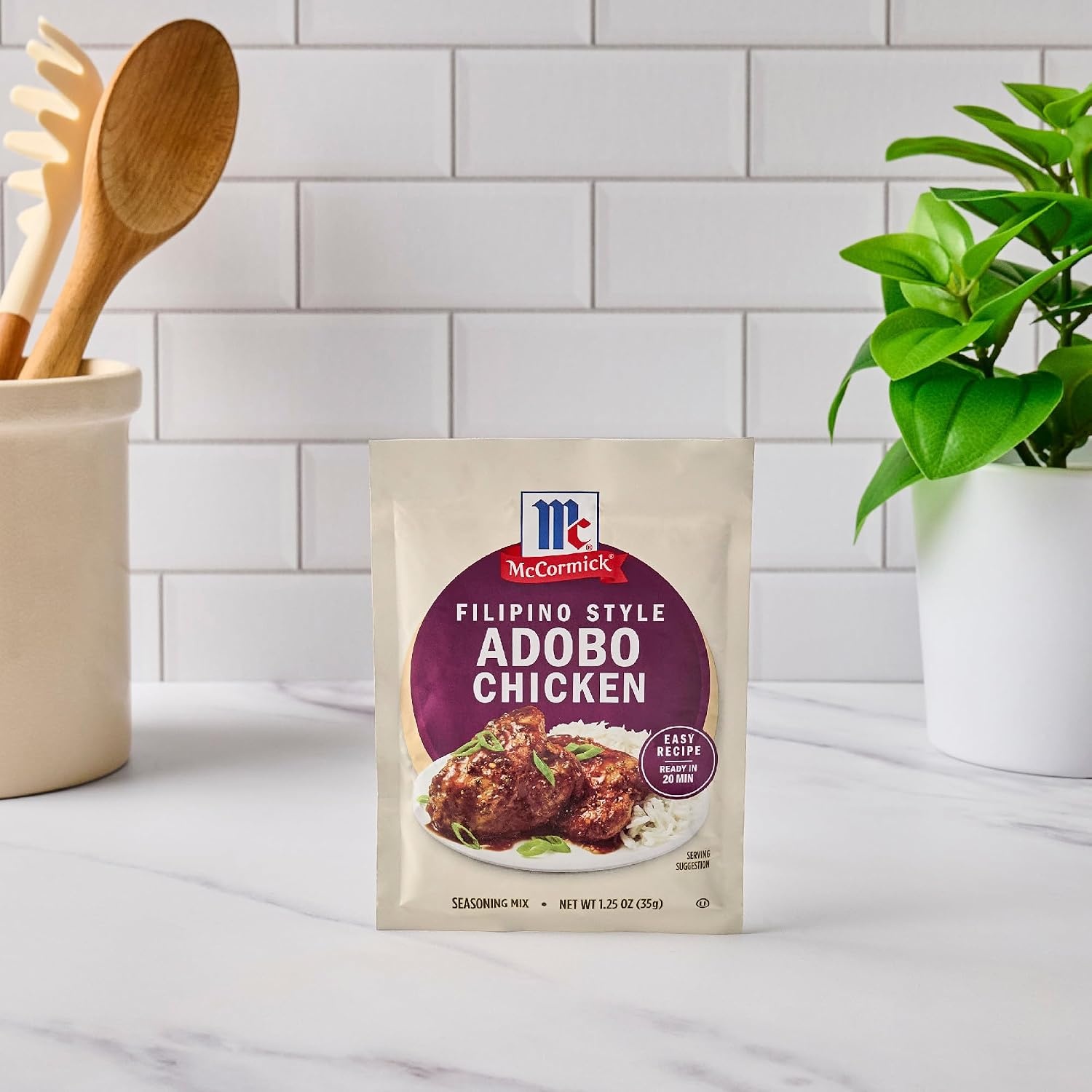 image:imageMcCormick Seasoning Mix Filipino Style Adobo Chicken For Savory Sweet amp Tangy Filipino Style Adobo Chicken in Just 20 Minutes 125 oz