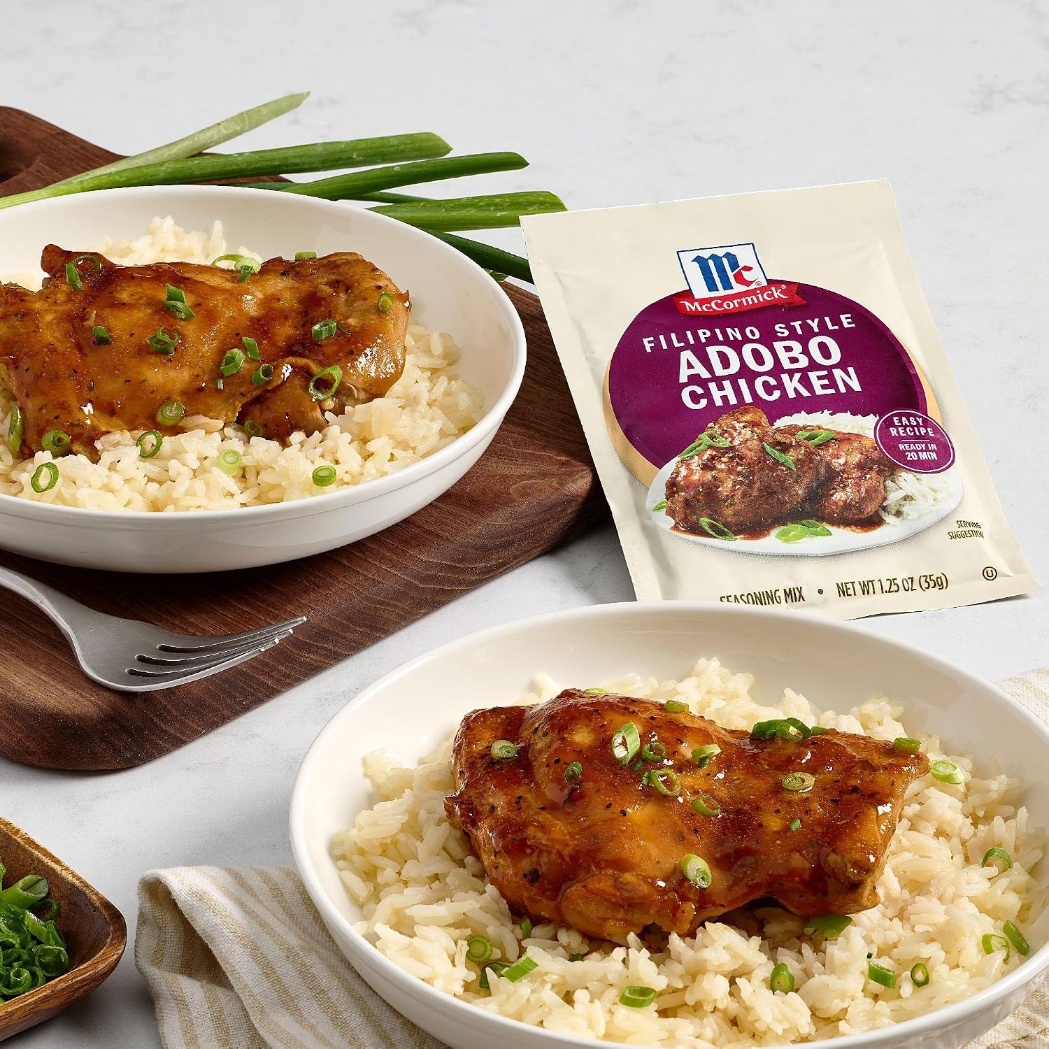 image:imageMcCormick Seasoning Mix Filipino Style Adobo Chicken For Savory Sweet amp Tangy Filipino Style Adobo Chicken in Just 20 Minutes 125 oz