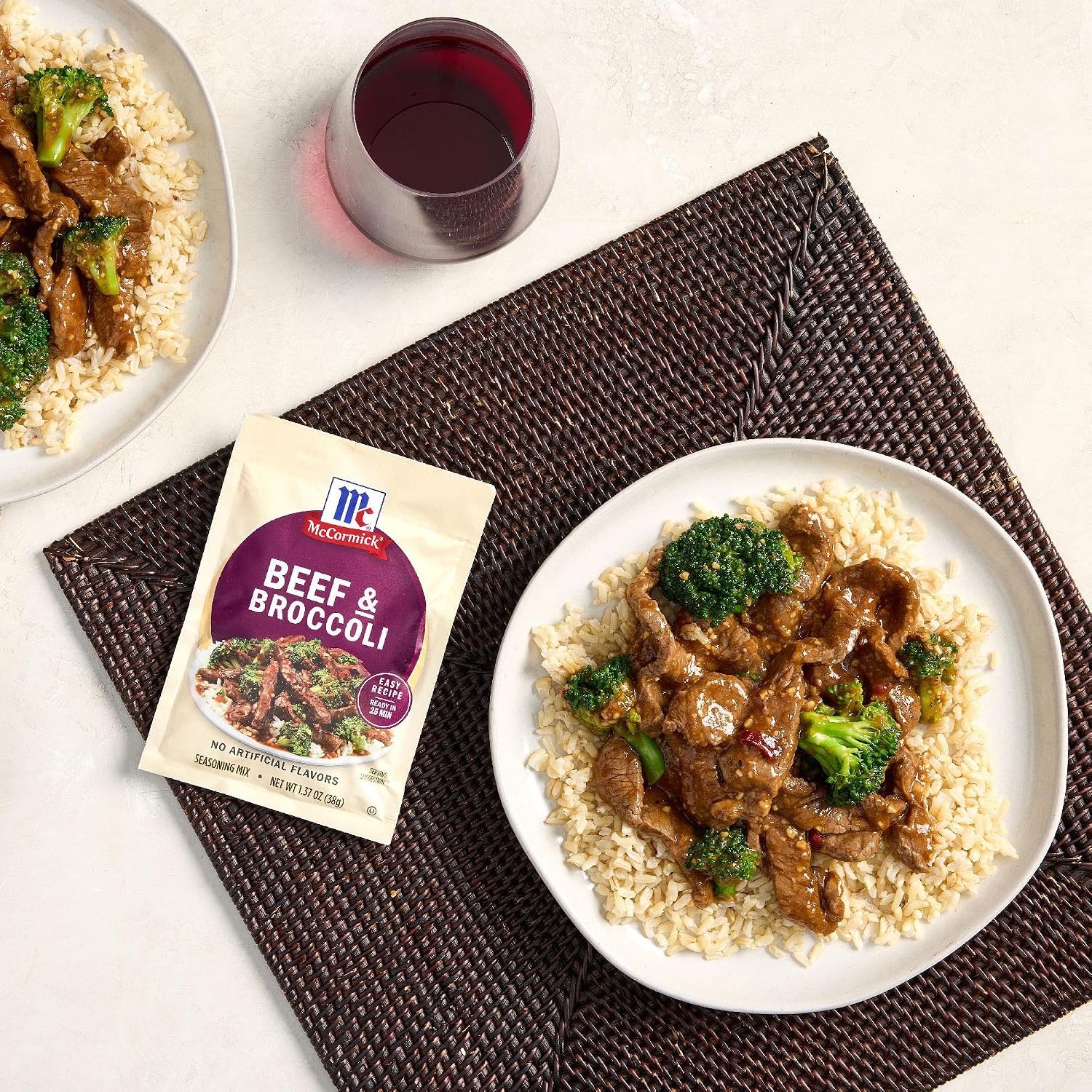 image:imageMcCormick Seasoning Mix Korean BBQ For Sweet amp Savory Korean BBQ Steak in Just 25 Minutes 112 oz Pack of 12Beef Broccoli
