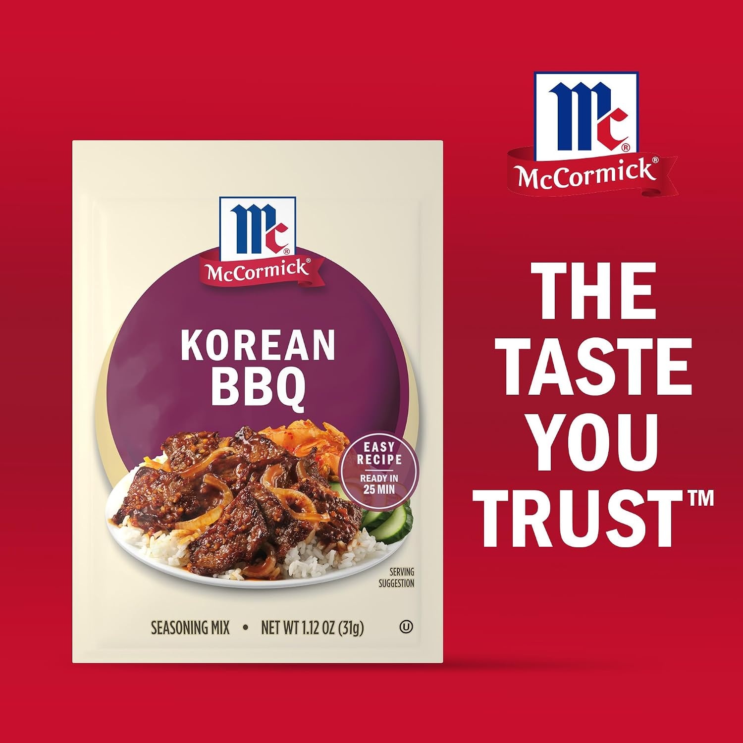 image:imageMcCormick Seasoning Mix Korean BBQ For Sweet amp Savory Korean BBQ Steak in Just 25 Minutes 112 oz Pack of 12Korean BBQ