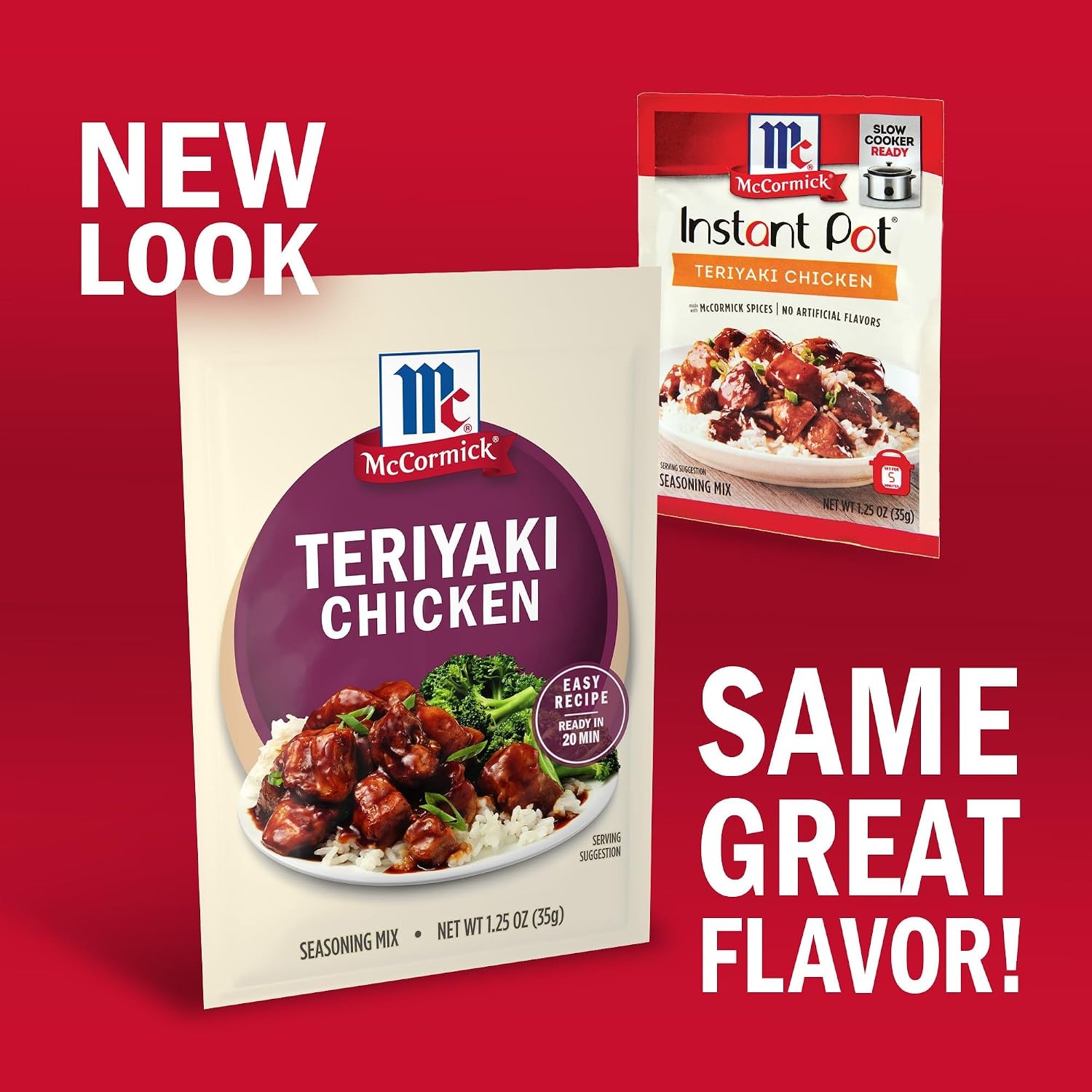 image:imageMcCormick Seasoning Mix Teriyaki Chicken Seasoning Mix Quick and Easy 20Minute Meal Convenient amp Delicious Flavor Prepare with Chicken Steak or Shrimp 125 oz