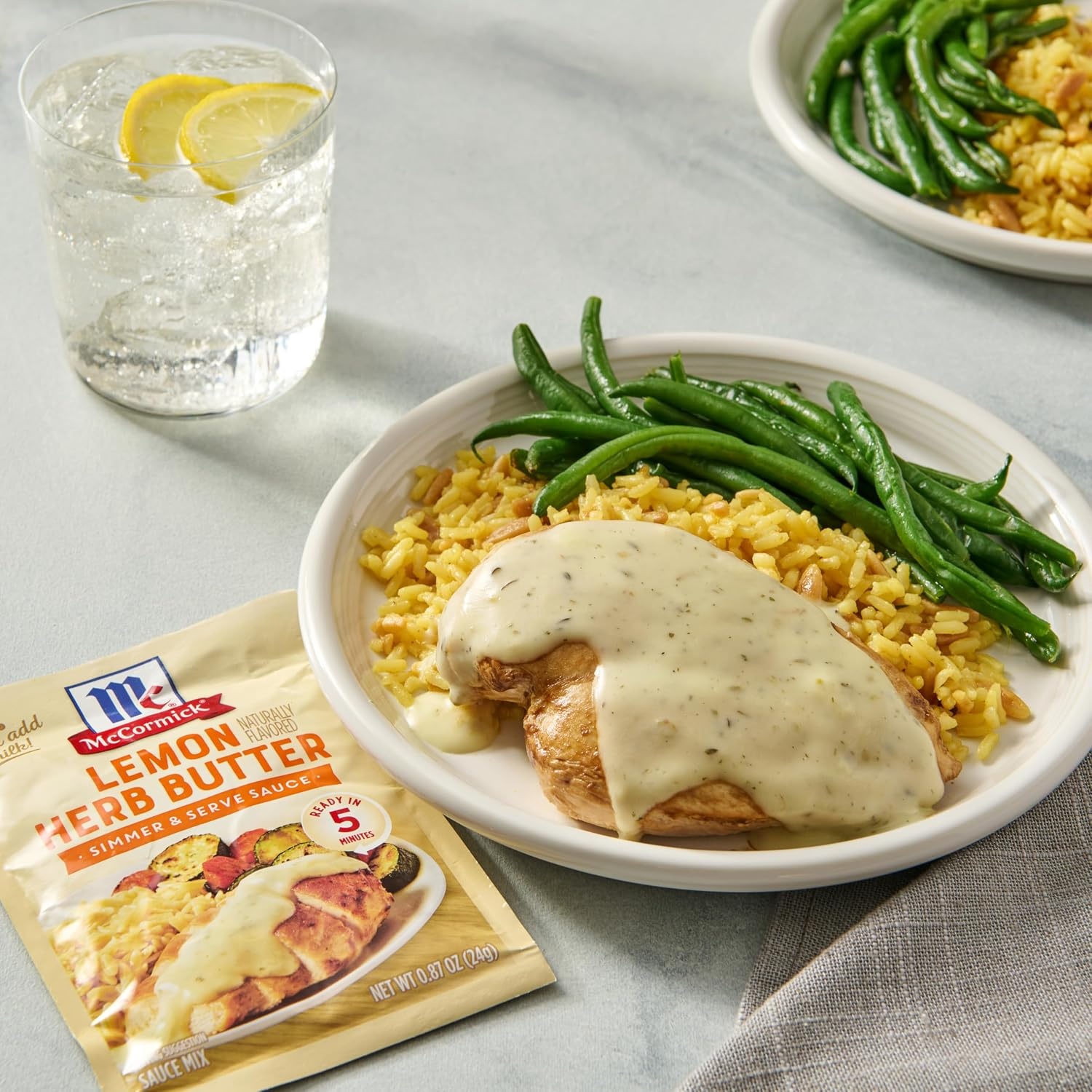 image:imageMcCormick Sesame Ginger Simmer amp Serve Sauce Mix 1 oz Pack of 12Variety Pack