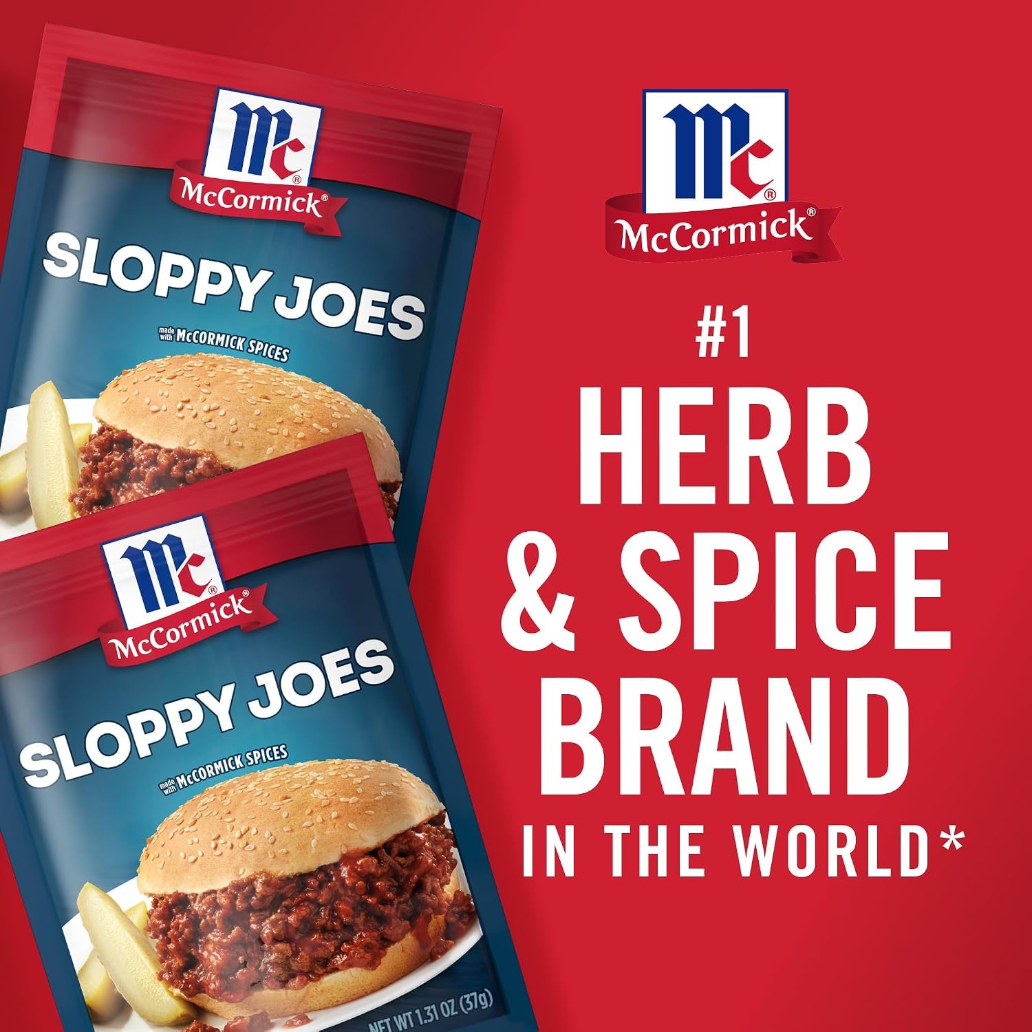 image:imageMcCormick Sloppy Joes Seasoning Mix 131 oz131 Ounce Pack of 1