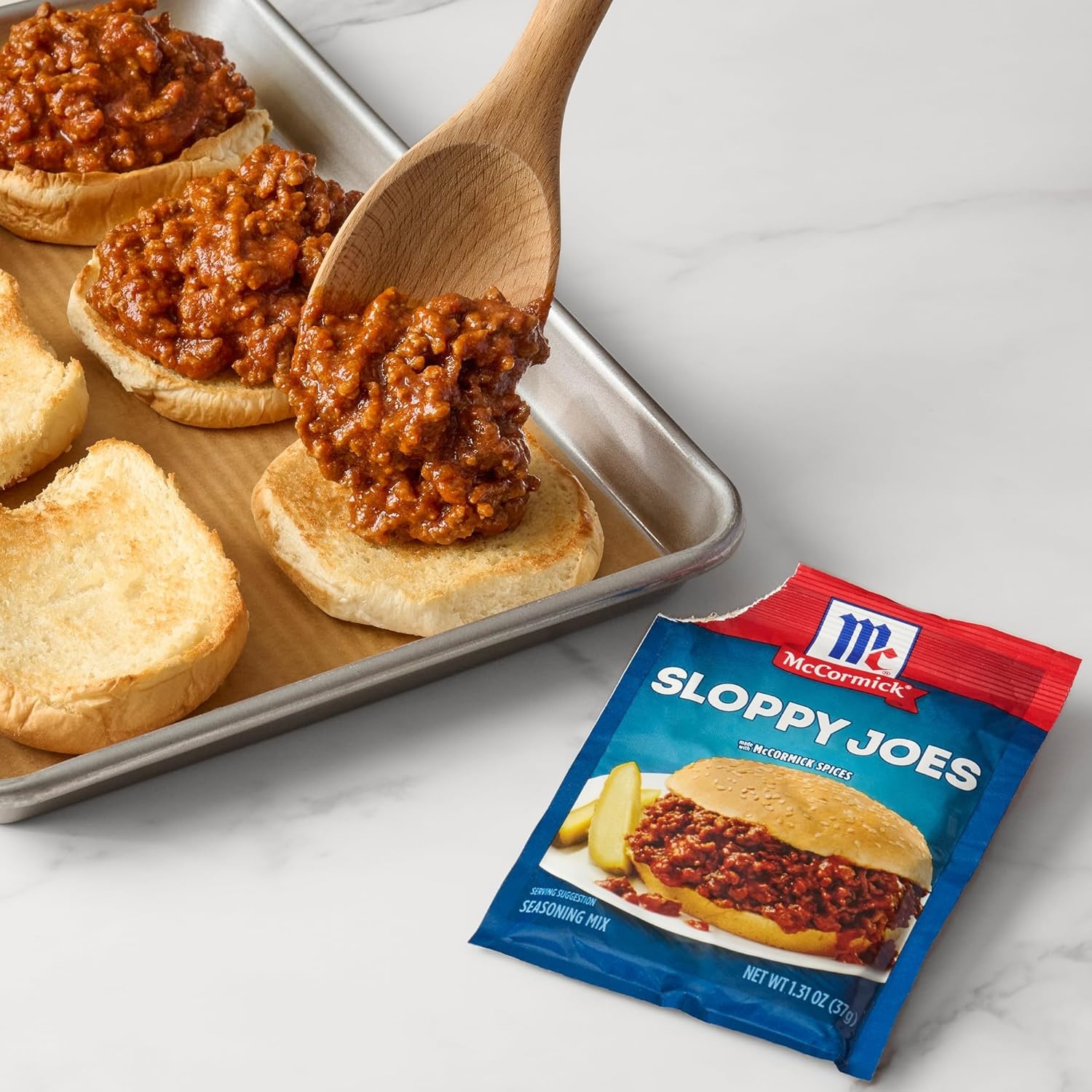 image:imageMcCormick Sloppy Joes Seasoning Mix 131 oz131 Ounce Pack of 1