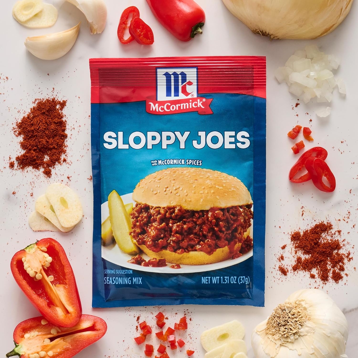 image:imageMcCormick Sloppy Joes Seasoning Mix 131 oz131 Ounce Pack of 1