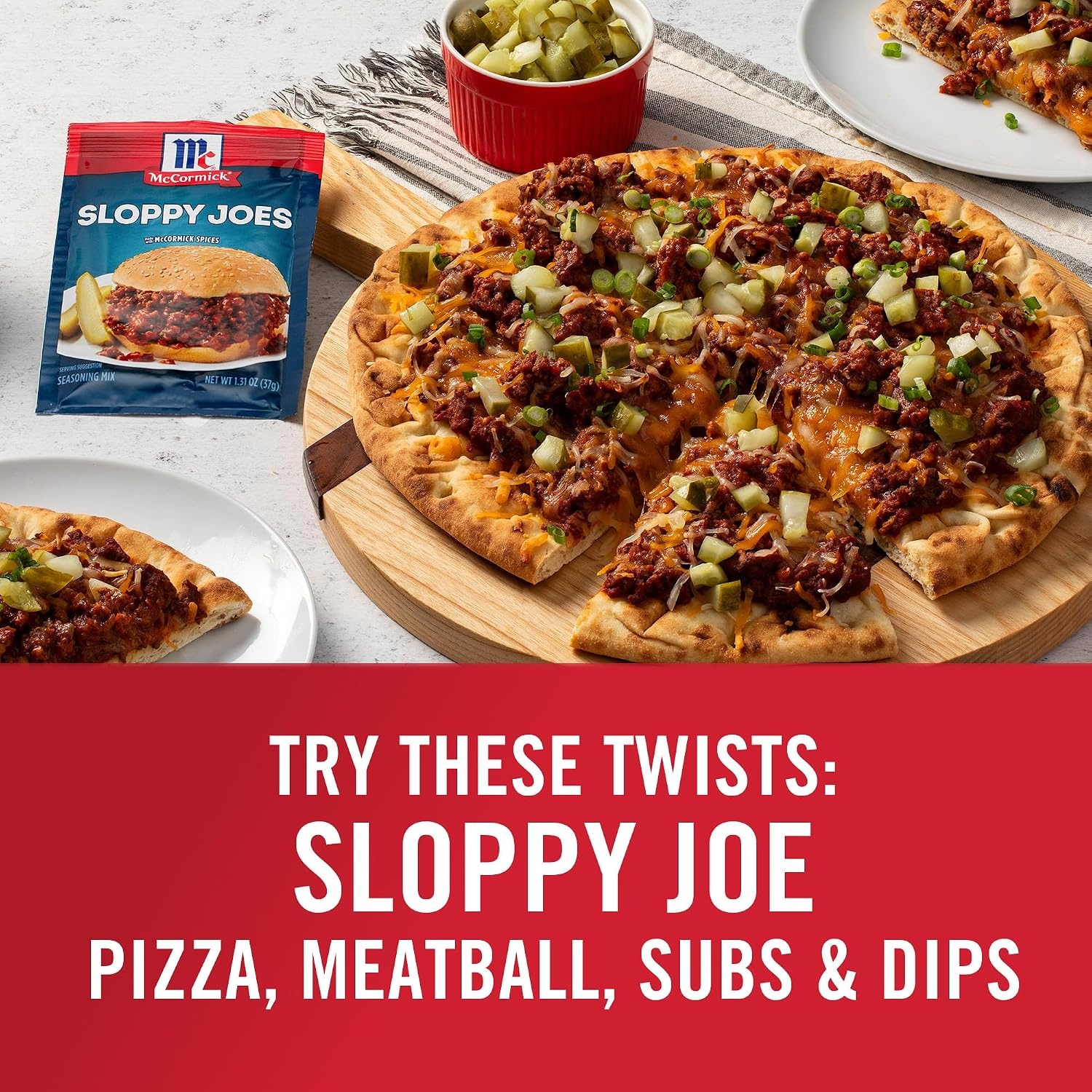 image:imageMcCormick Sloppy Joes Seasoning Mix 131 oz131 Ounce Pack of 1