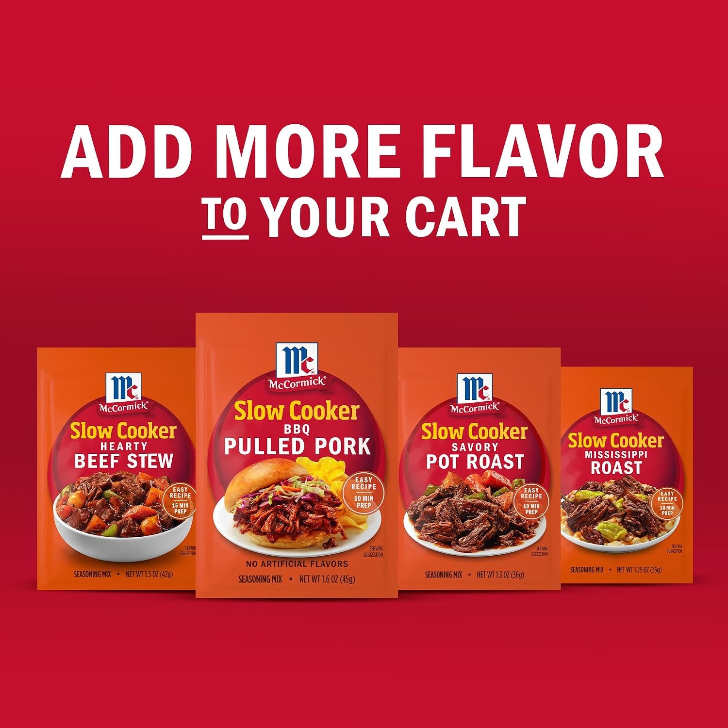 image:imageMcCormick Slow Cooker BBQ Pulled Pork Seasoning Mix 16 oz16 Ounce Pack of 1
