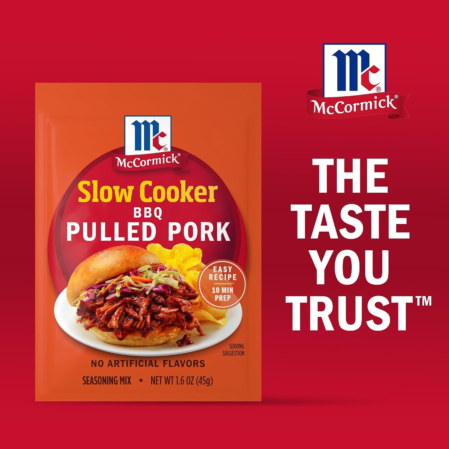 image:imageMcCormick Slow Cooker BBQ Pulled Pork Seasoning Mix 16 oz16 Ounce Pack of 1