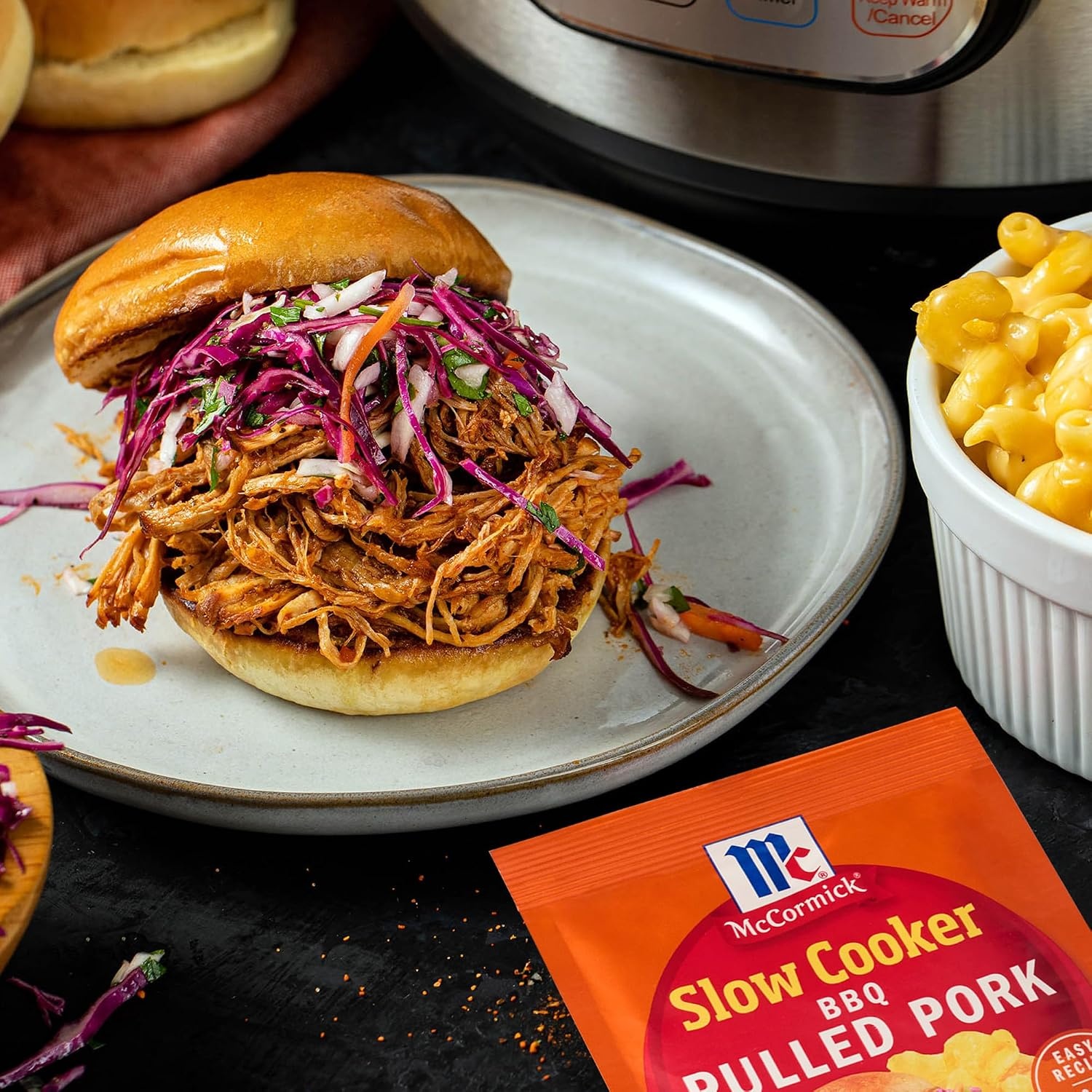 image:imageMcCormick Slow Cooker BBQ Pulled Pork Seasoning Mix 16 oz16 Ounce Pack of 1