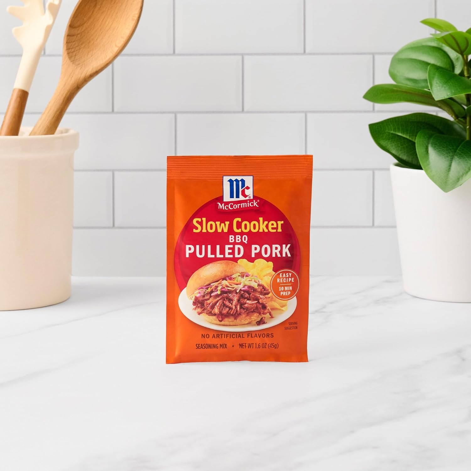image:imageMcCormick Slow Cooker BBQ Pulled Pork Seasoning Mix 16 oz16 Ounce Pack of 1