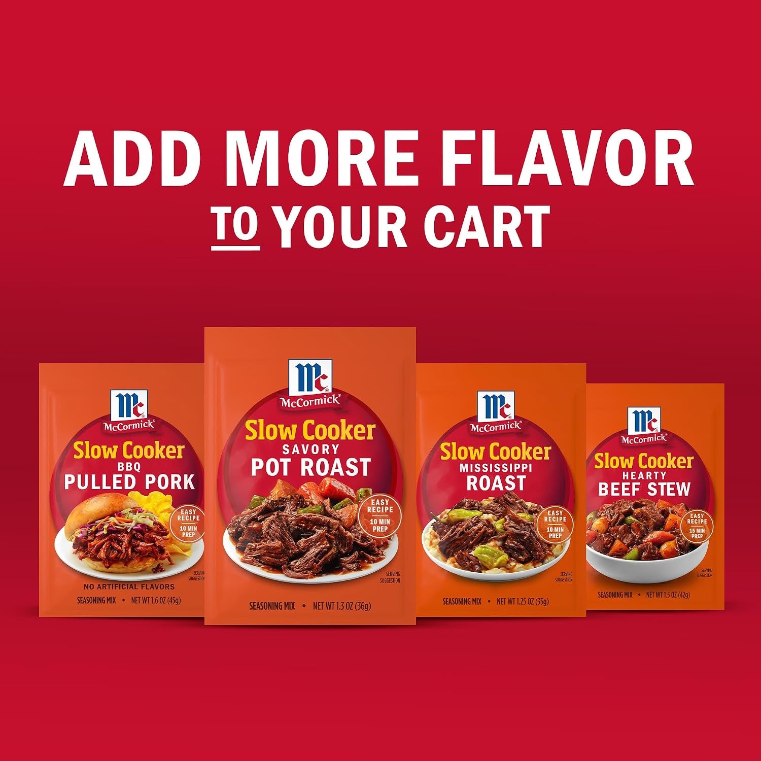 image:imageMcCormick Slow Cooker Savory Pot Roast Seasoning Mix 13 Oz Pack of 113 Ounce Pack of 1