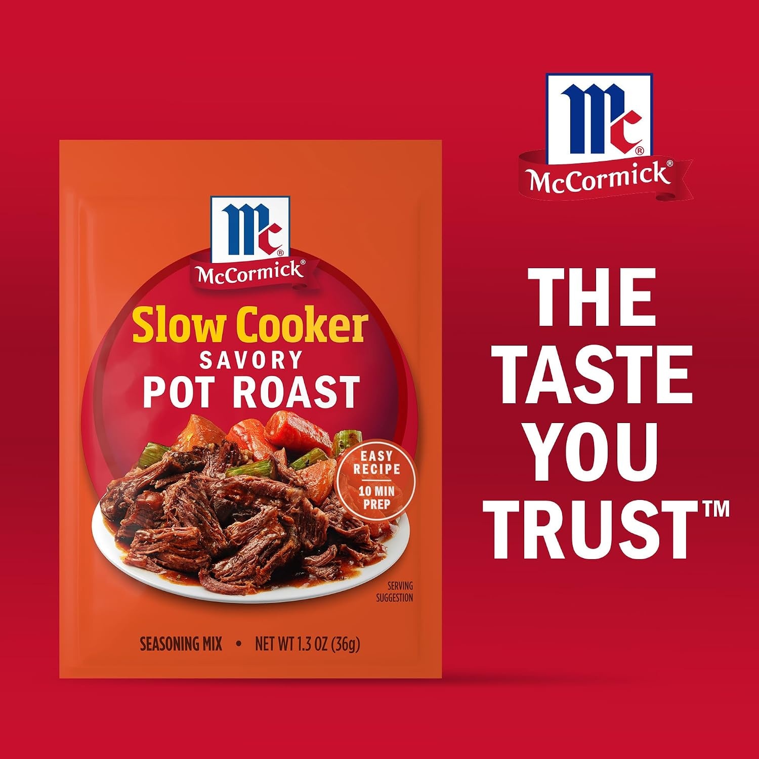 image:imageMcCormick Slow Cooker Savory Pot Roast Seasoning Mix 13 Oz Pack of 113 Ounce Pack of 1