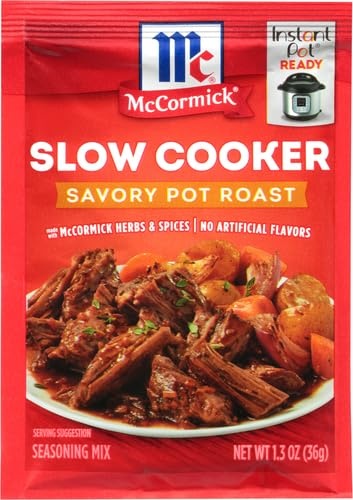 image:imageMcCormick Slow Cooker Savory Pot Roast Seasoning Mix 13 Oz Pack of 113 Ounce Pack of 4