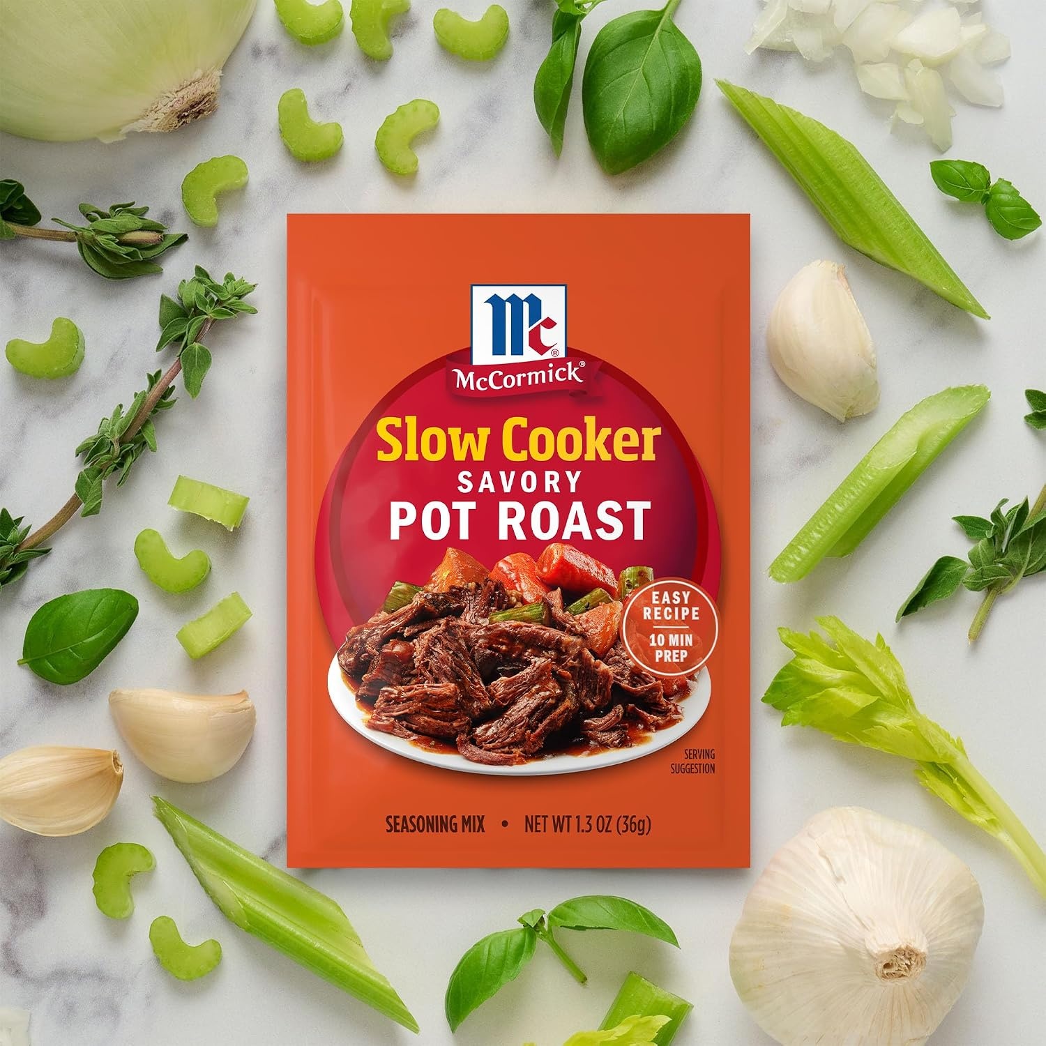image:imageMcCormick Slow Cooker Savory Pot Roast Seasoning Mix 13 oz Pack of 1213 Ounce Pack of 1