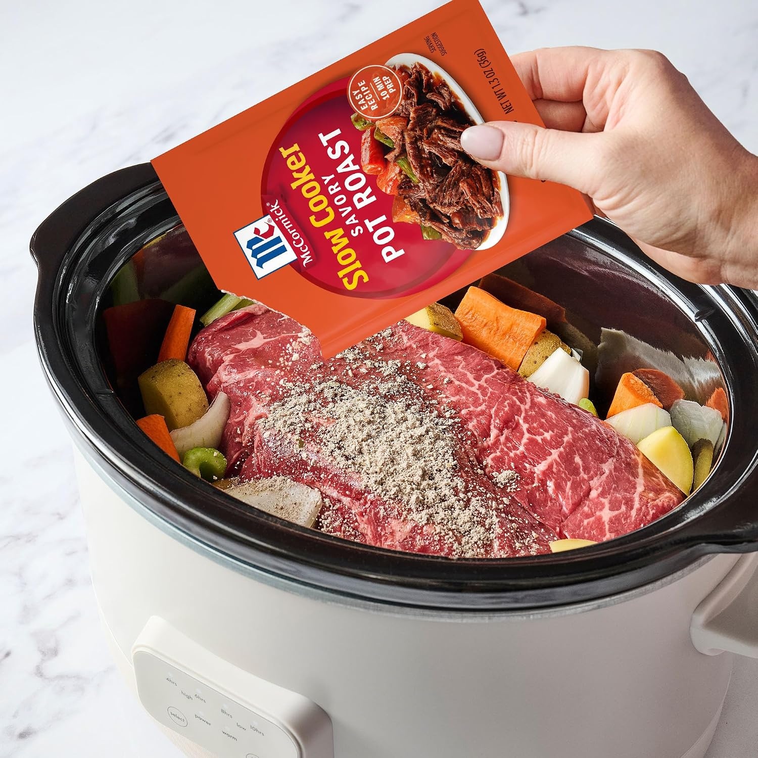 image:imageMcCormick Slow Cooker Savory Pot Roast Seasoning Mix 13 oz Pack of 1213 Ounce Pack of 1