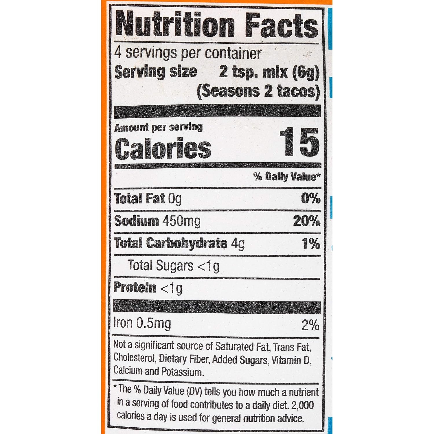 image:imageMcCormick Street Taco Carne Asada Seasoning Mix 087 oz Pack of 12087 Ounce Pack of 12