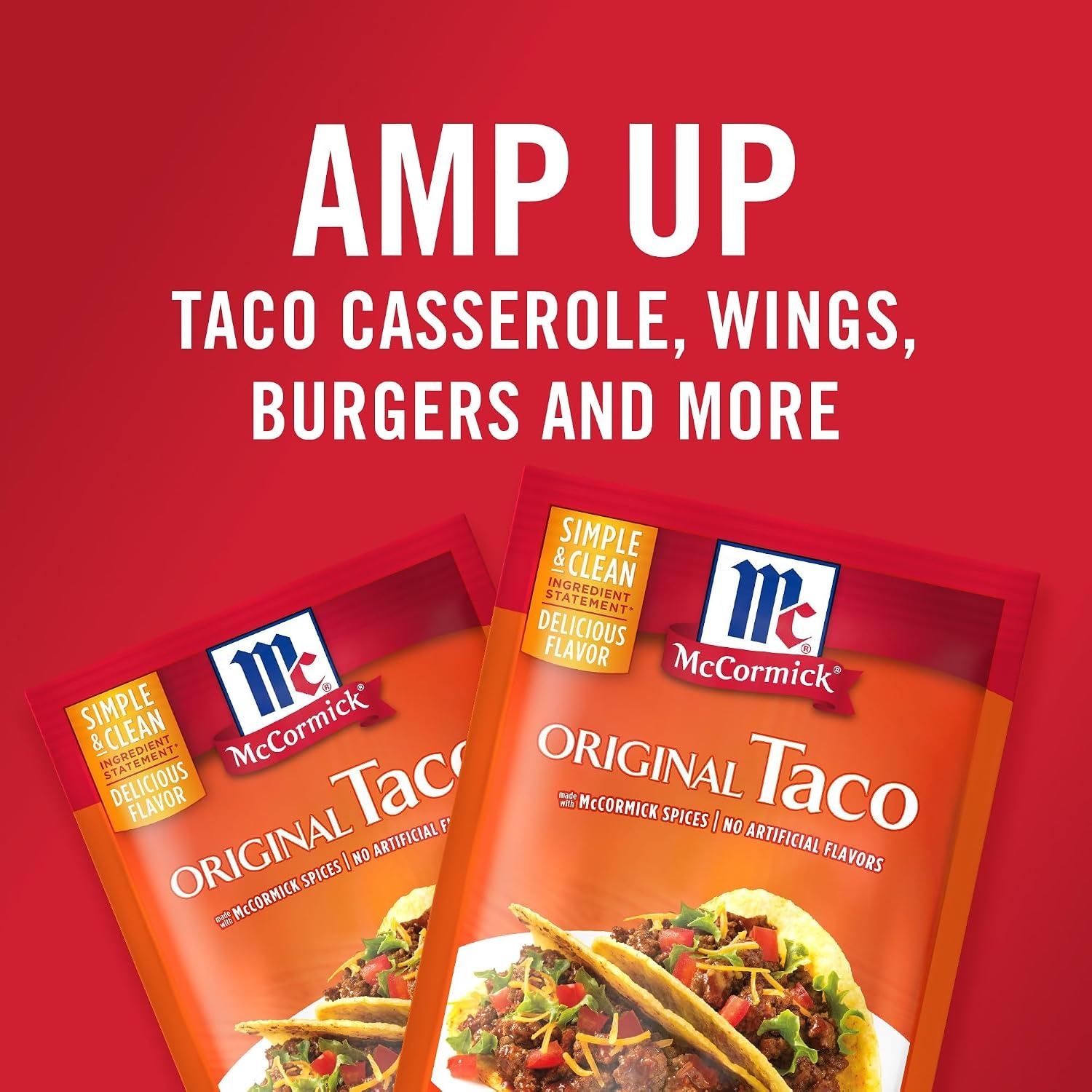 image:imageMcCormick Taco Seasoning Mix 1 Ounce Pack of 12