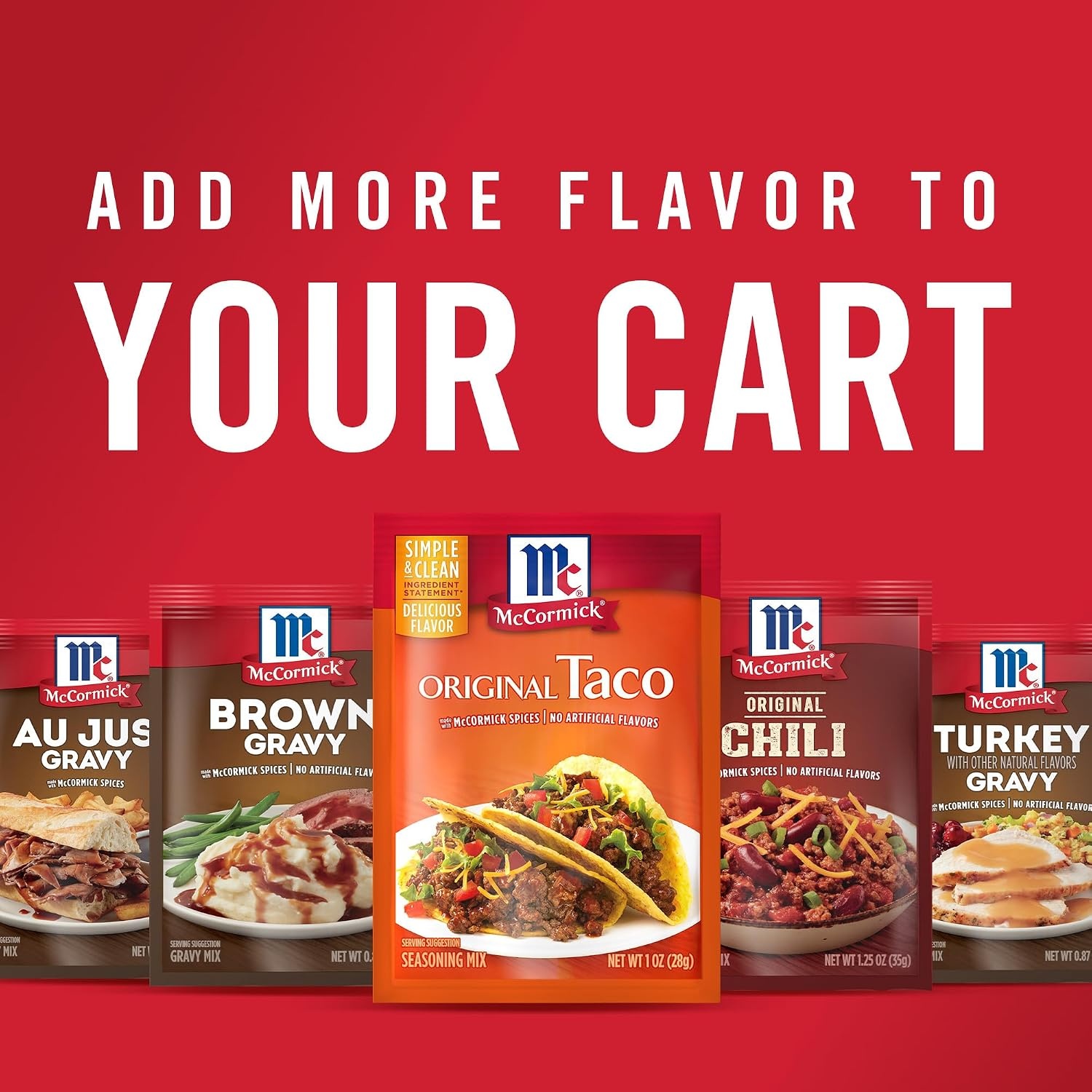image:imageMcCormick Taco Seasoning Mix 1 Ounce Pack of 12