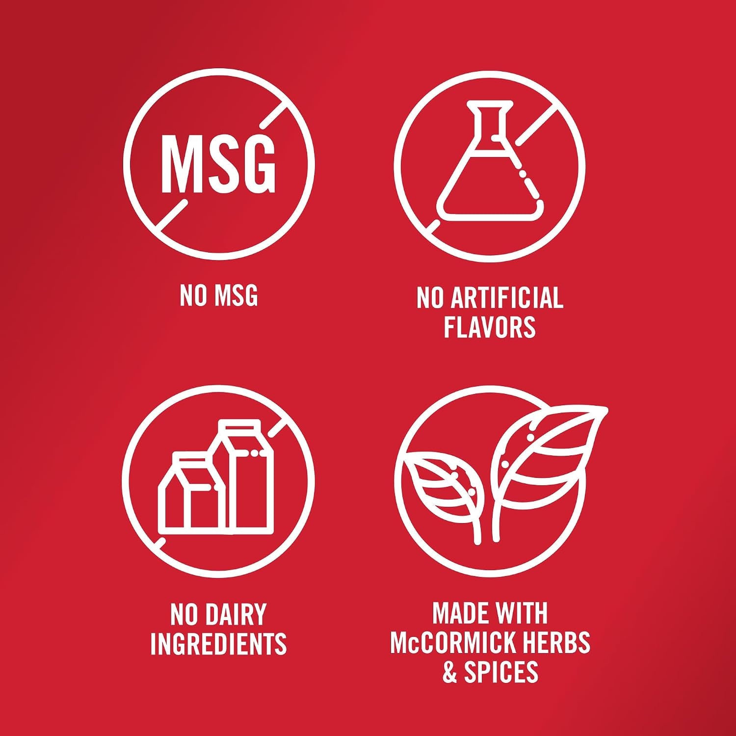 image:imageMcCormick Taco Seasoning Mix Original No MSG Added No Dairy Ingredients No Artificial Flavors For Tacos Nachos Fajitas and More 24 oz24 Ounce Pack of 1