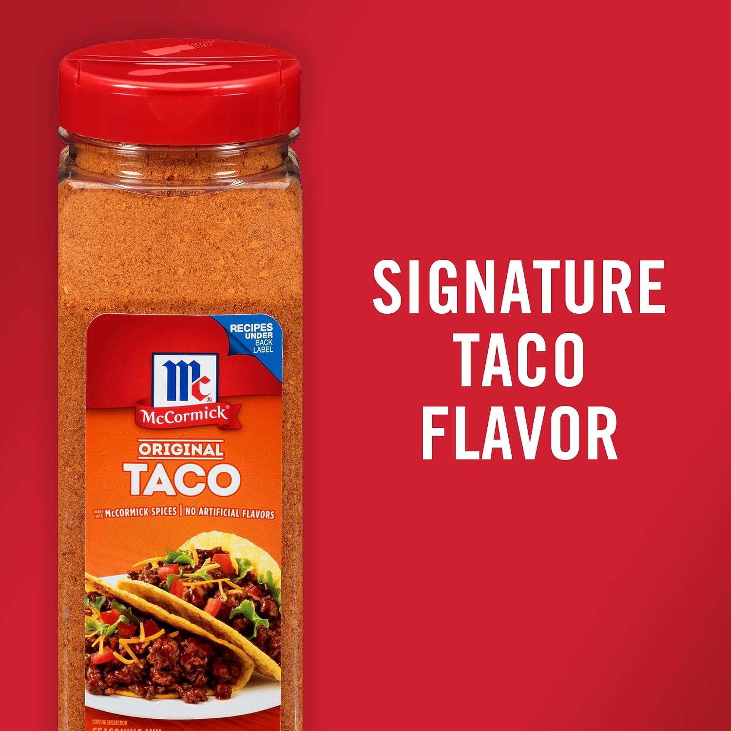 image:imageMcCormick Taco Seasoning Mix Original No MSG Added No Dairy Ingredients No Artificial Flavors For Tacos Nachos Fajitas and More 24 oz24 Ounce Pack of 1