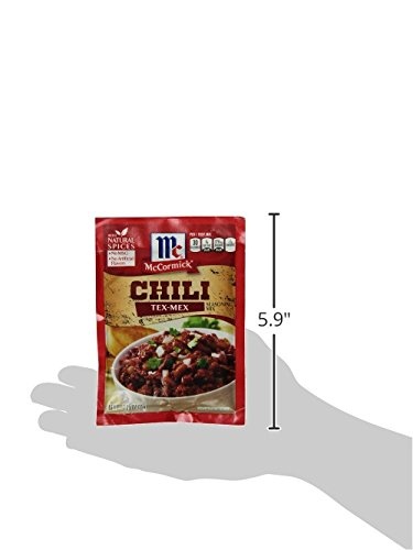 image:imageMcCormick TexMex Chili Seasoning Mix 125 oz125 Ounce Pack of 4