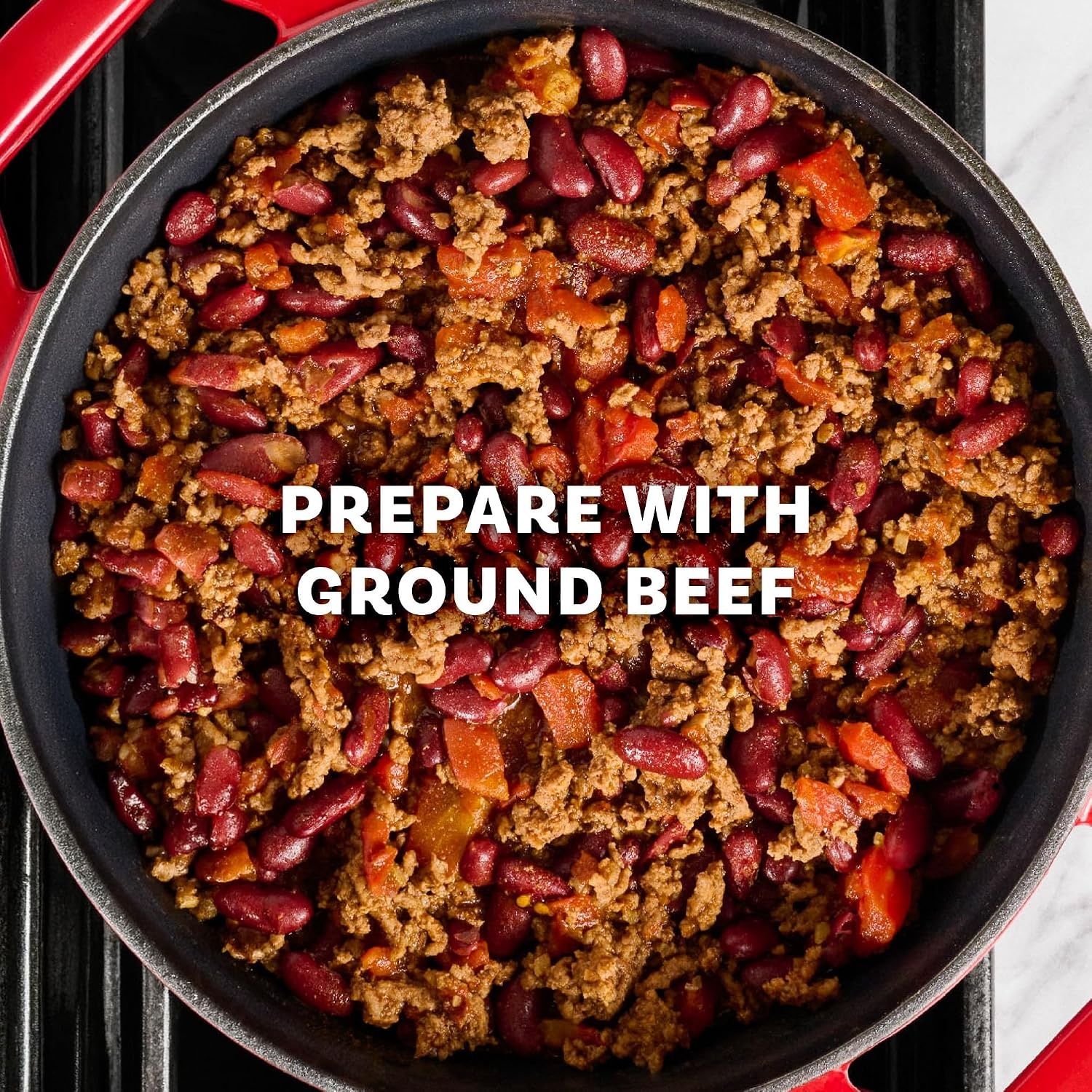 image:imageMcCormick Texas Style Red Chili Seasoning Mix No Artificial Flavors No MSG Added A Spicy TexasInspired Blend of Chili Peppers Sea Salt Garlic Red Pepper amp More Perfect for Game Day Ready In Under 20 Minutes 1 oz