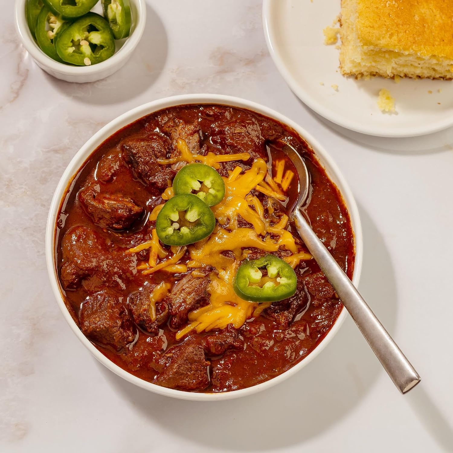 image:imageMcCormick Texas Style Red Chili Seasoning Mix No Artificial Flavors No MSG Added A Spicy TexasInspired Blend of Chili Peppers Sea Salt Garlic Red Pepper amp More Perfect for Game Day Ready In Under 20 Minutes 1 oz
