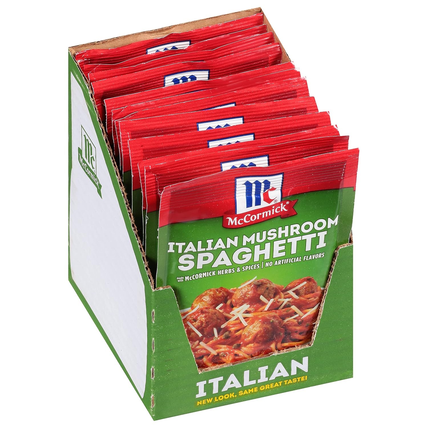 image:imageMcCormick Thick amp Zesty Spaghetti Sauce Mix 137 ozItalian Mushroom Spaghetti