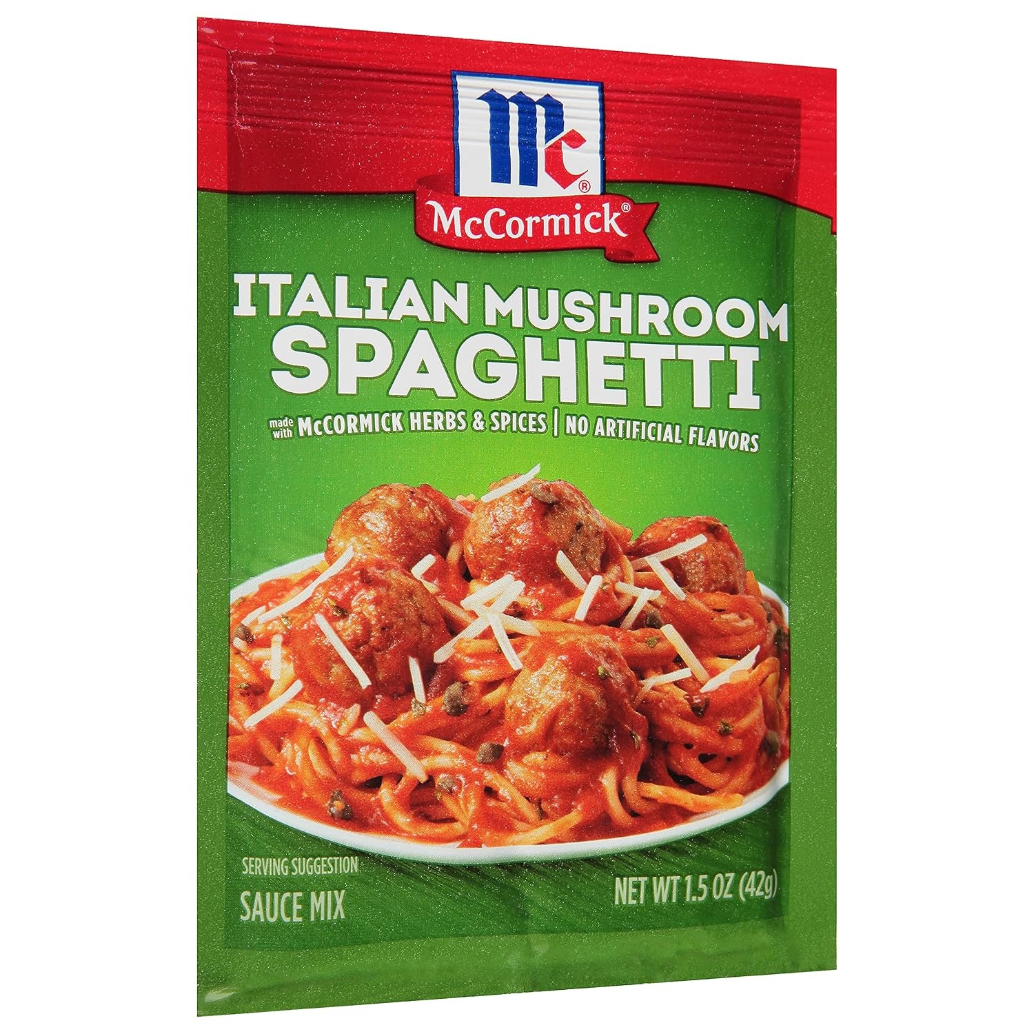 image:imageMcCormick Thick amp Zesty Spaghetti Sauce Mix 137 ozItalian Mushroom Spaghetti