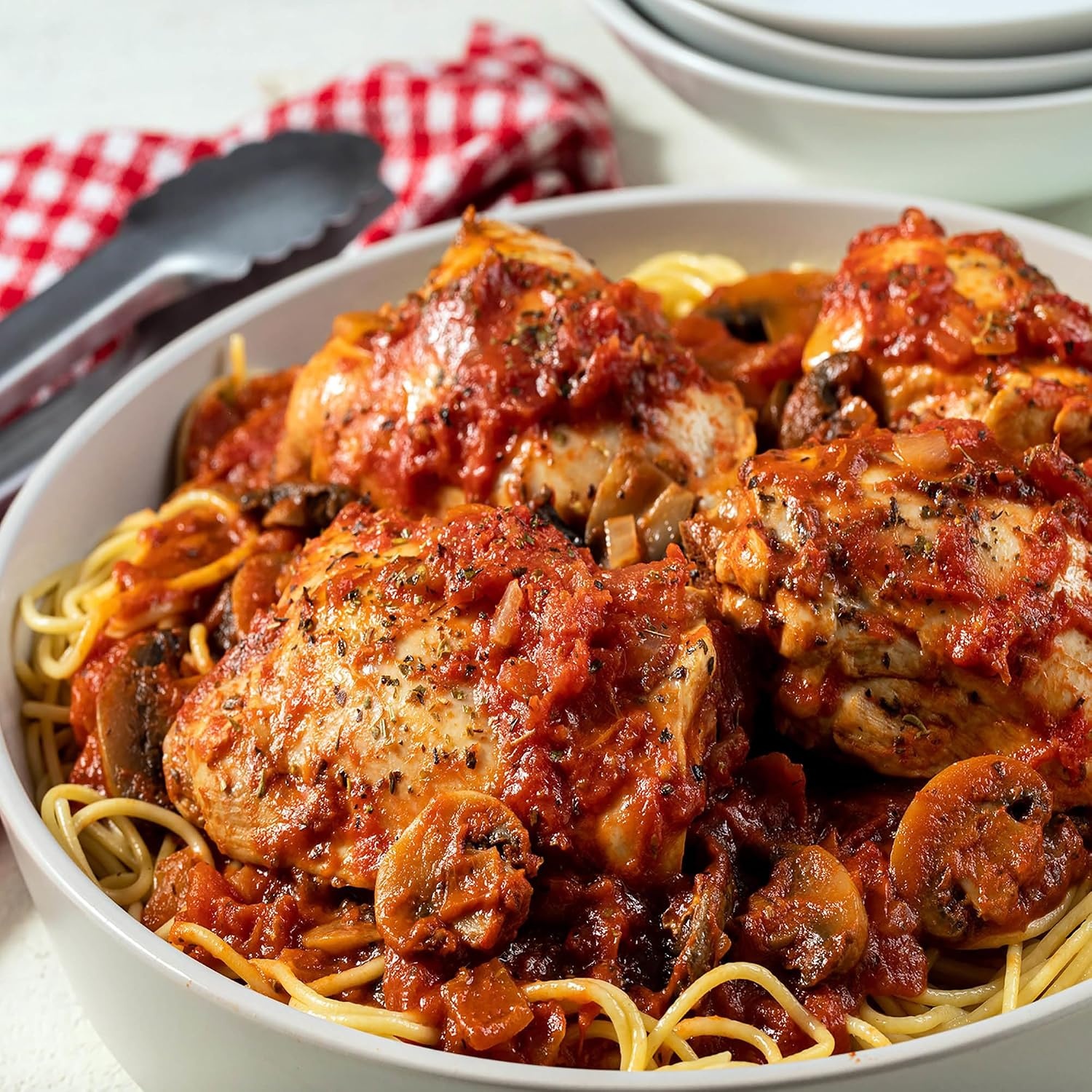 image:imageMcCormick Thick amp Zesty Spaghetti Sauce Mix 137 ozItalian Mushroom Spaghetti