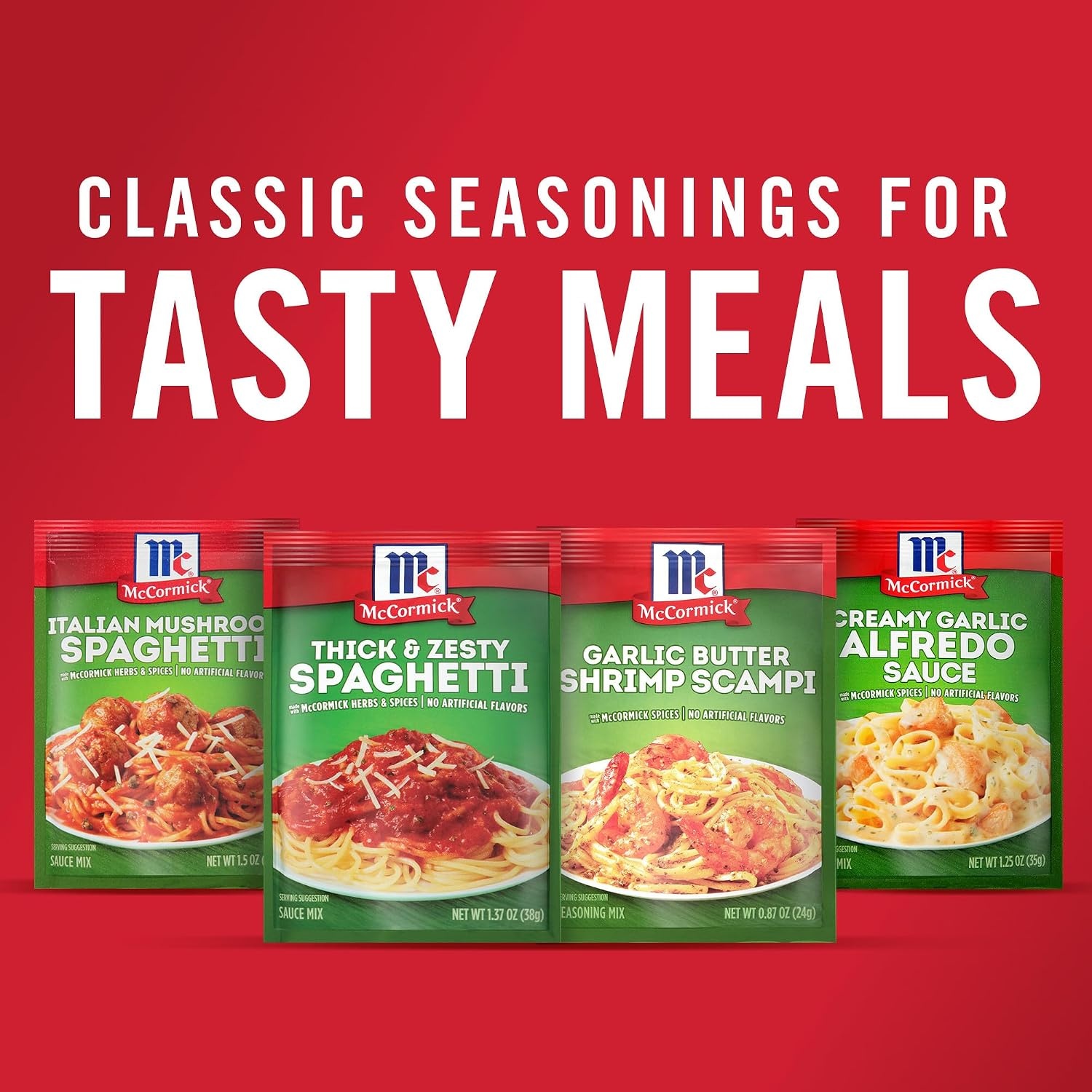 image:imageMcCormick Thick amp Zesty Spaghetti Sauce Mix 137 ozThick Zesty Spaghetti