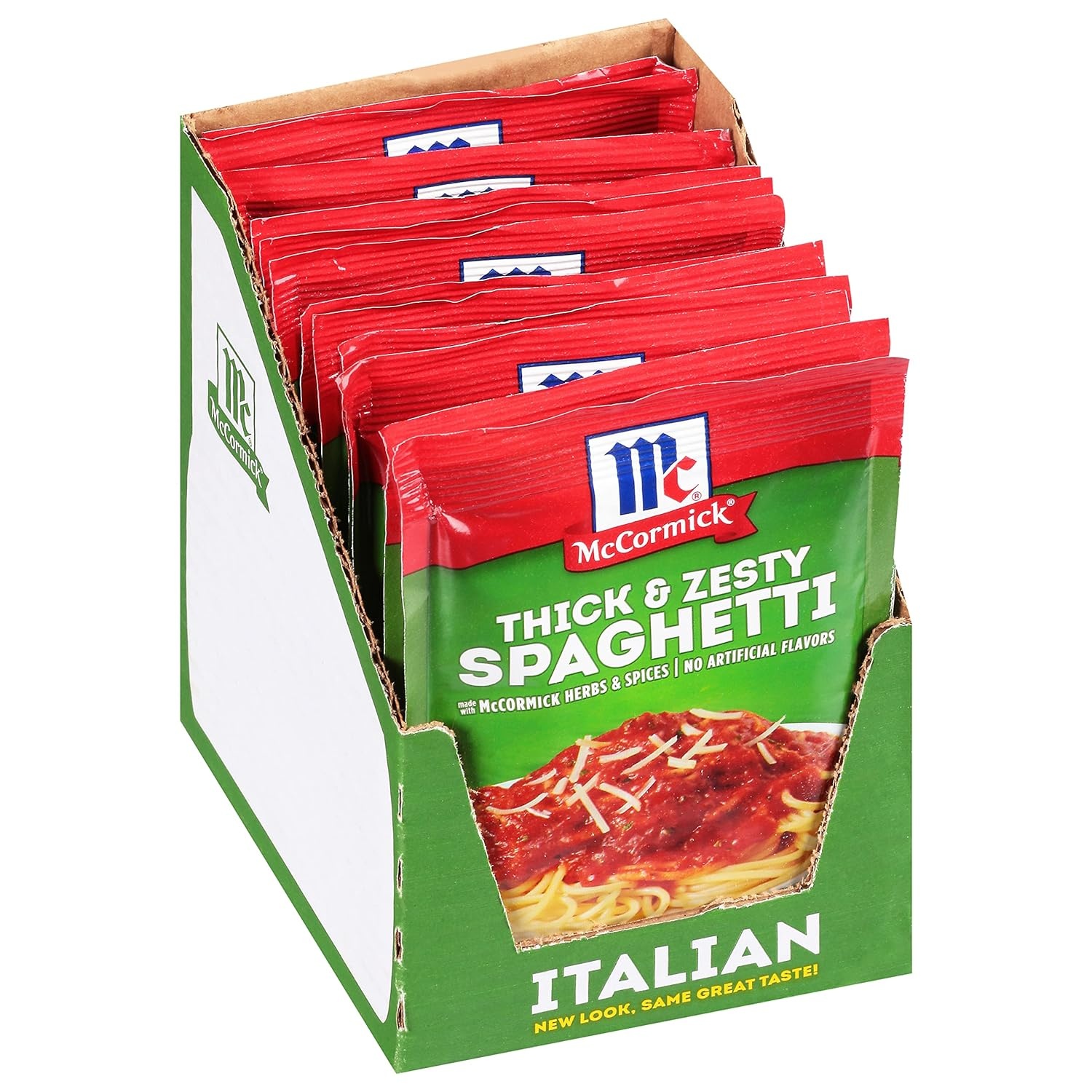 image:imageMcCormick Thick amp Zesty Spaghetti Sauce Mix 137 ozThick Zesty Spaghetti