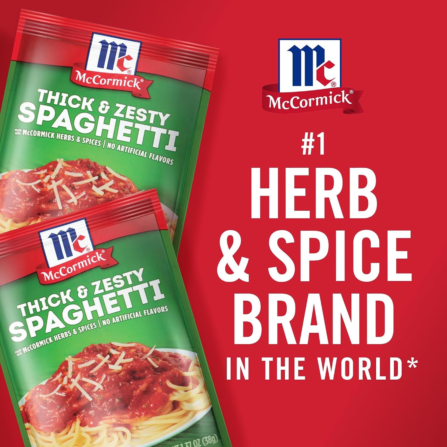 image:imageMcCormick Thick amp Zesty Spaghetti Sauce Mix 137 ozThick Zesty Spaghetti