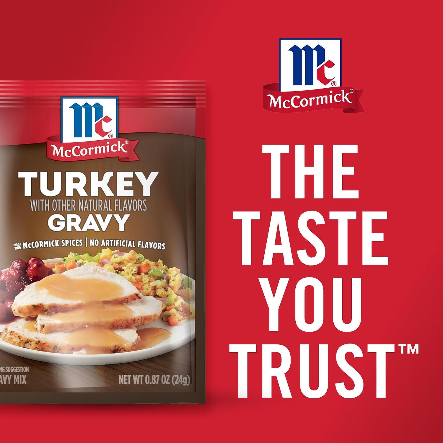 image:imageMcCormick Turkey Gravy Mix 087 oz Pack of 24087 Ounce Pack of 1