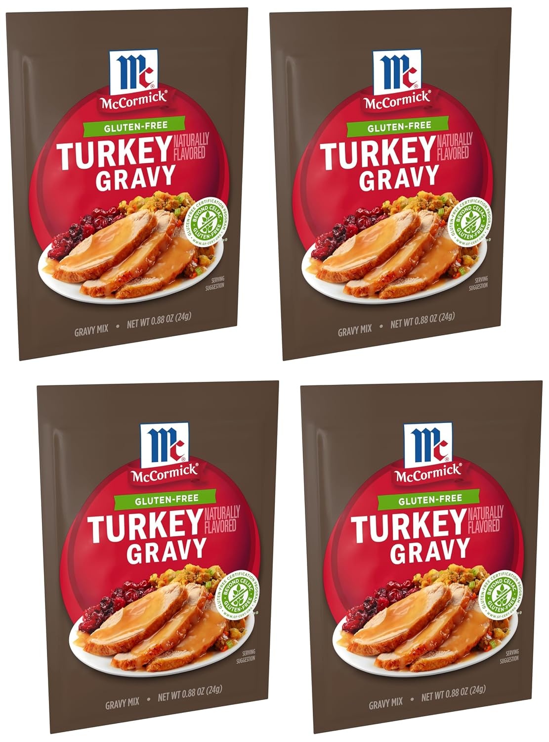 image:imageMcCormick Turkey Gravy Mix Gluten Free 088 oz Pack of 12Turkey