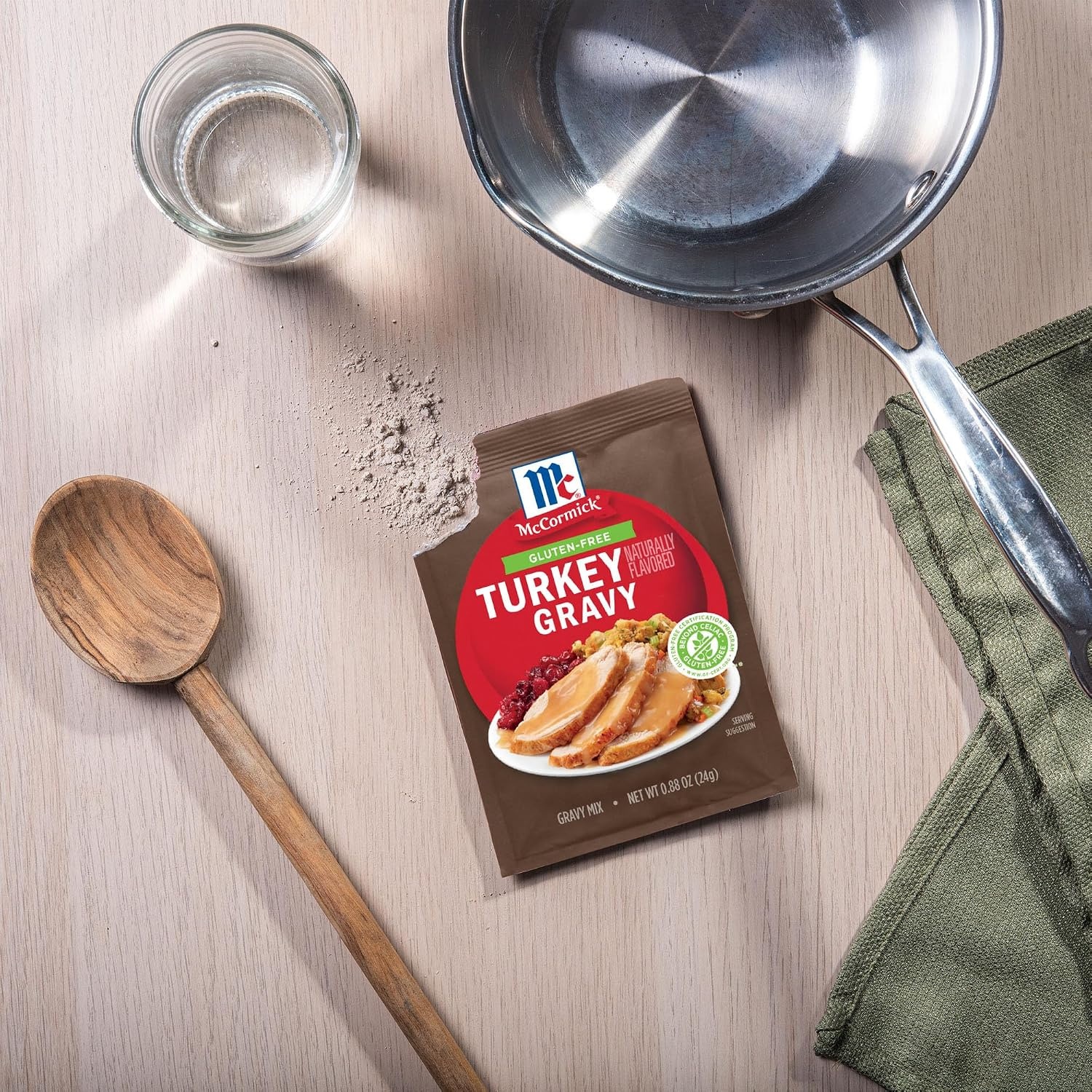 image:imageMcCormick Turkey Gravy Mix Gluten Free 088 oz Pack of 12Turkey