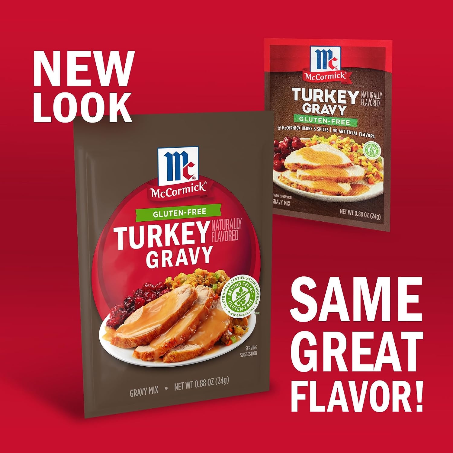 image:imageMcCormick Turkey Gravy Mix Gluten Free 088 oz Pack of 12Turkey