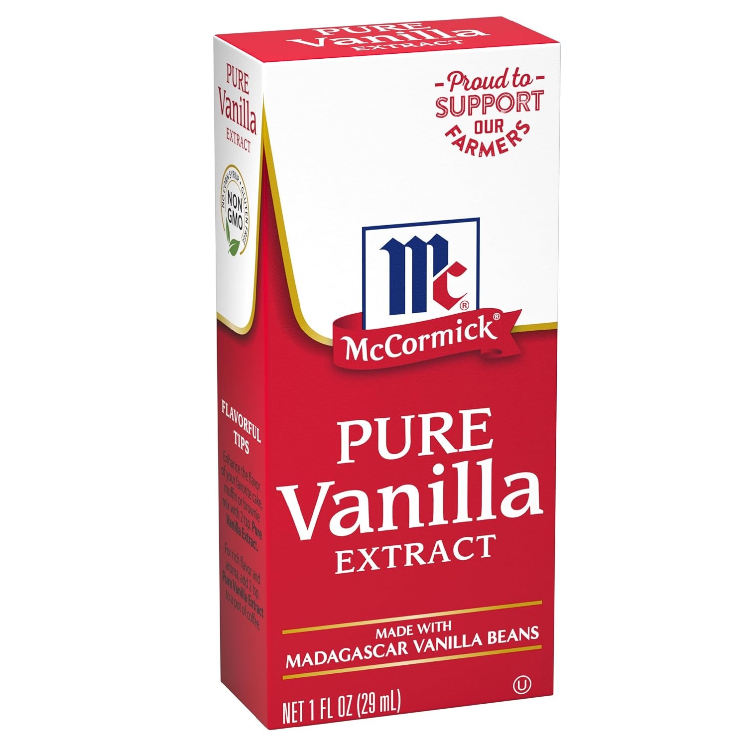 image:imageMcCormick Vanilla Extract Pure No Corn Syrup Gluten Free Kosher Rich Sweet Flavor and Aroma for Baking and Savory Dishes 8 fl oz1 Fl Oz Pack of 12