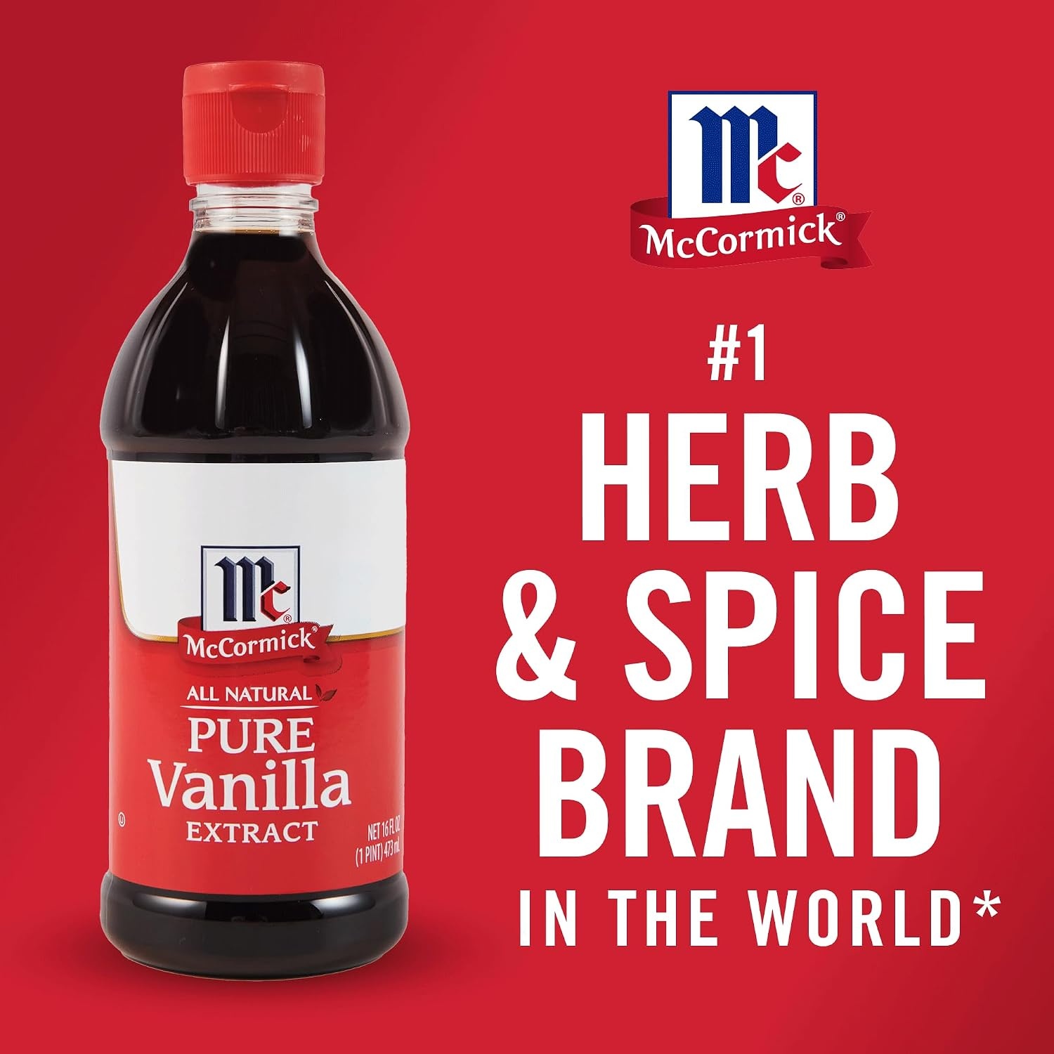 image:imageMcCormick Vanilla Extract Pure No Corn Syrup Gluten Free Kosher Rich Sweet Flavor and Aroma for Baking and Savory Dishes 8 fl oz16 Fl Oz