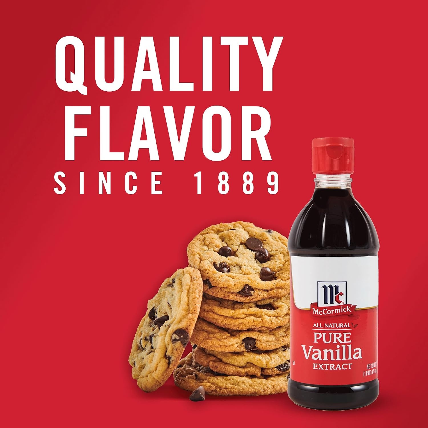 image:imageMcCormick Vanilla Extract Pure No Corn Syrup Gluten Free Kosher Rich Sweet Flavor and Aroma for Baking and Savory Dishes 8 fl oz16 Fl Oz