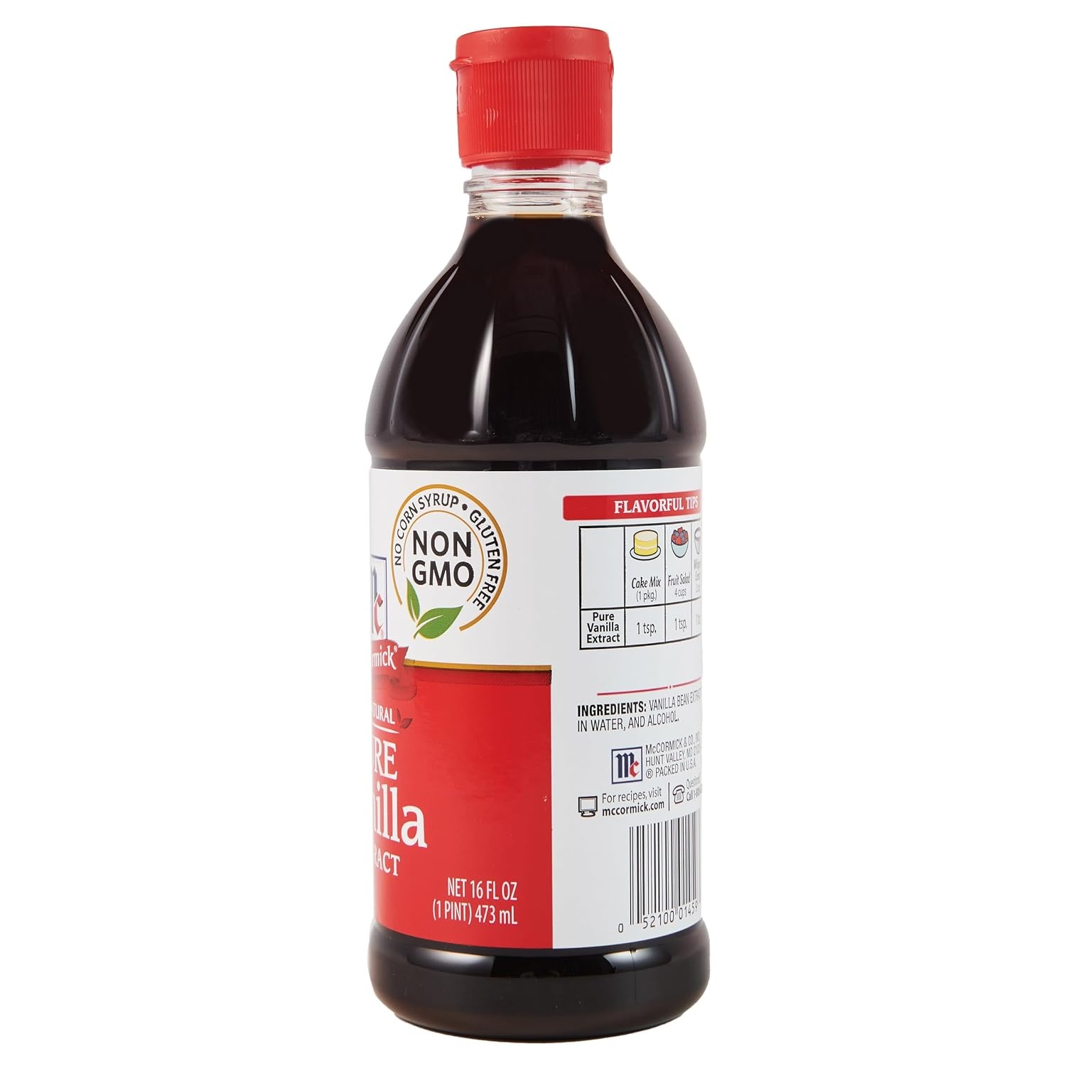 image:imageMcCormick Vanilla Extract Pure No Corn Syrup Gluten Free Kosher Rich Sweet Flavor and Aroma for Baking and Savory Dishes 8 fl oz16 Fl Oz