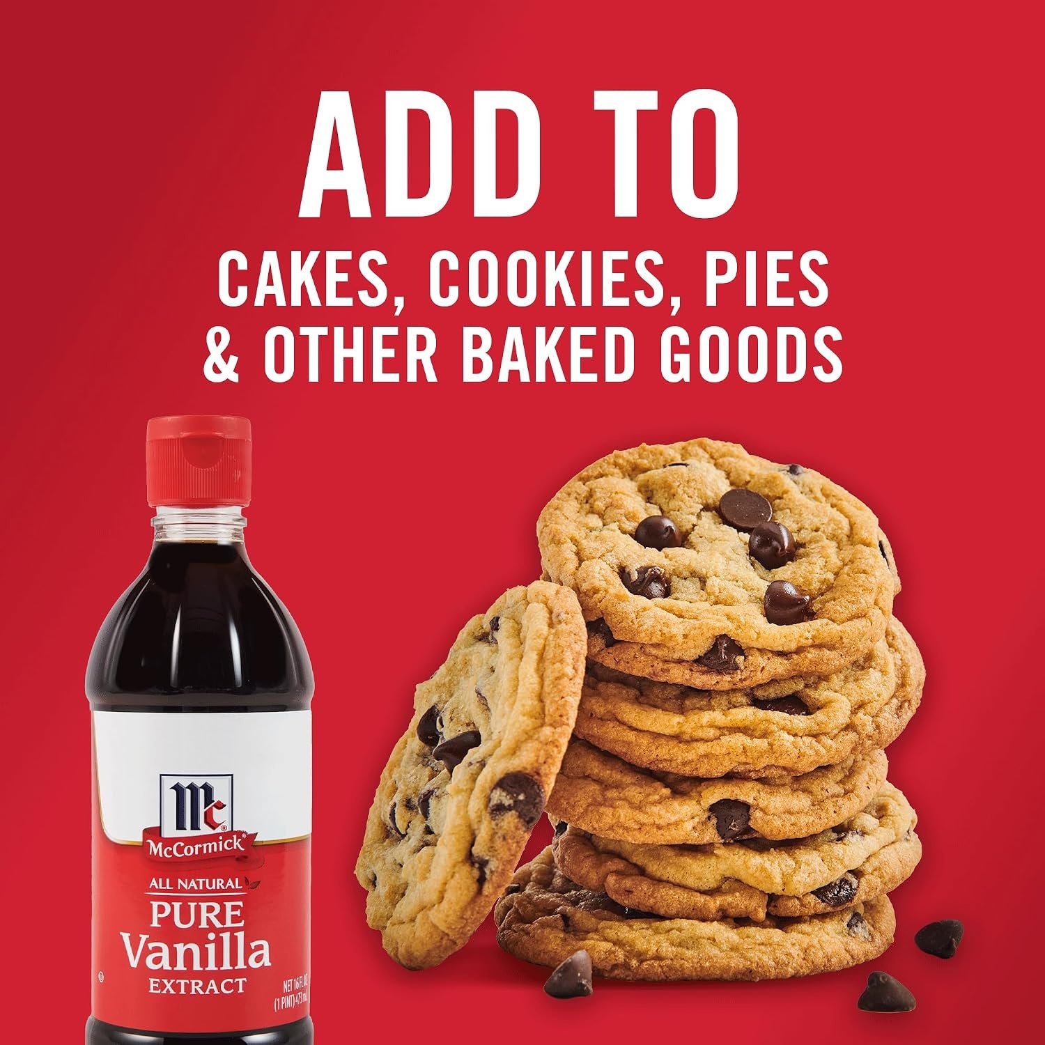 image:imageMcCormick Vanilla Extract Pure No Corn Syrup Gluten Free Kosher Rich Sweet Flavor and Aroma for Baking and Savory Dishes 8 fl oz16 Fl Oz