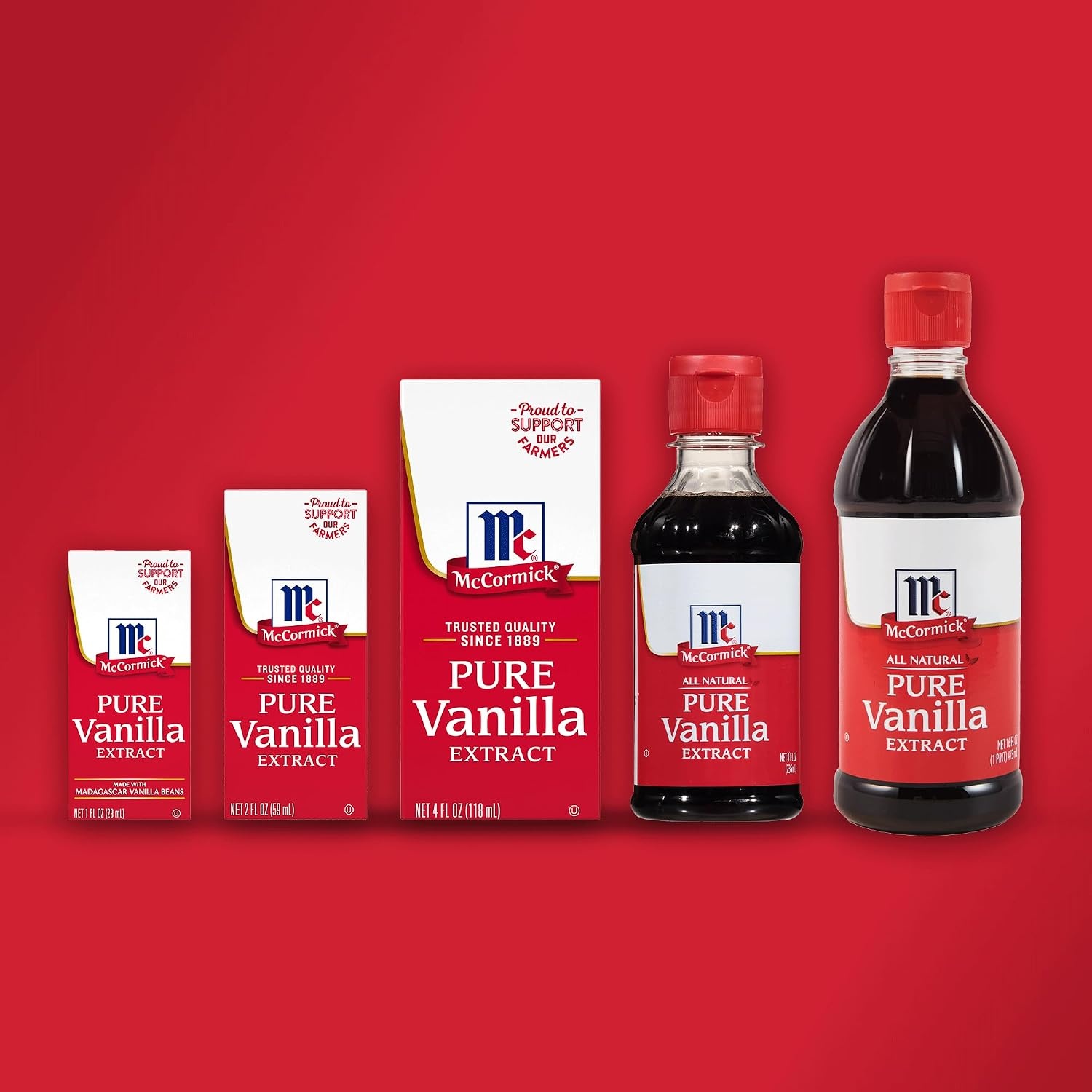 image:imageMcCormick Vanilla Extract Pure No Corn Syrup Gluten Free Kosher Rich Sweet Flavor and Aroma for Baking and Savory Dishes 8 fl oz16 Fl Oz