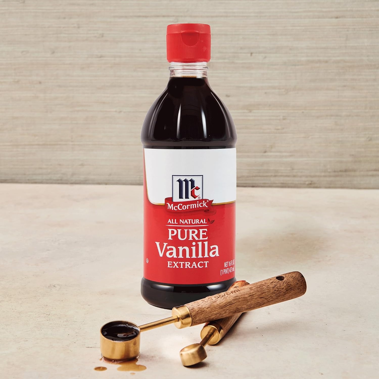 image:imageMcCormick Vanilla Extract Pure No Corn Syrup Gluten Free Kosher Rich Sweet Flavor and Aroma for Baking and Savory Dishes 8 fl oz16 Fl Oz