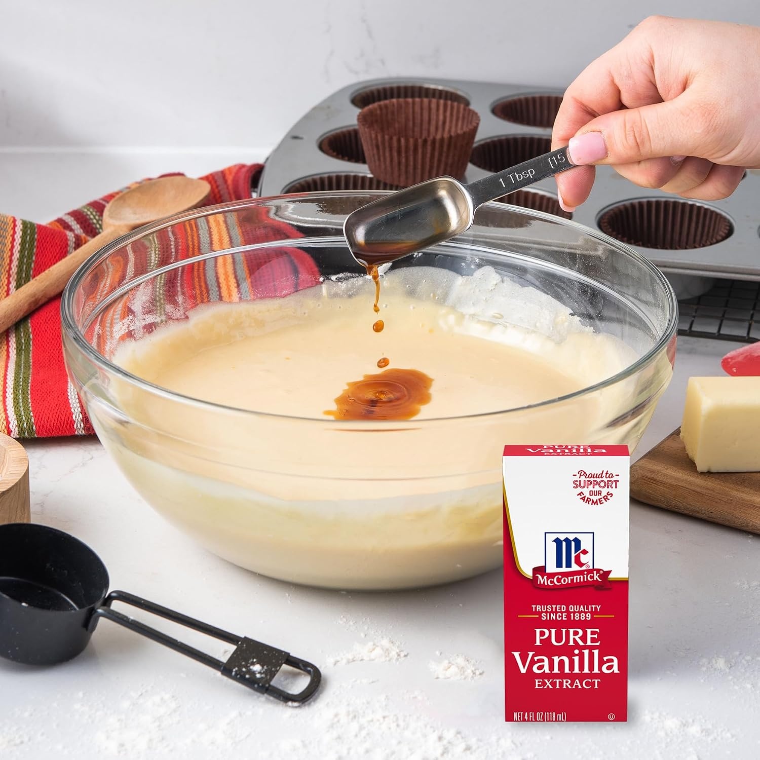 image:imageMcCormick Vanilla Extract Pure No Corn Syrup Gluten Free Kosher Rich Sweet Flavor and Aroma for Baking and Savory Dishes 8 fl oz4 Fl Oz Pack of 1