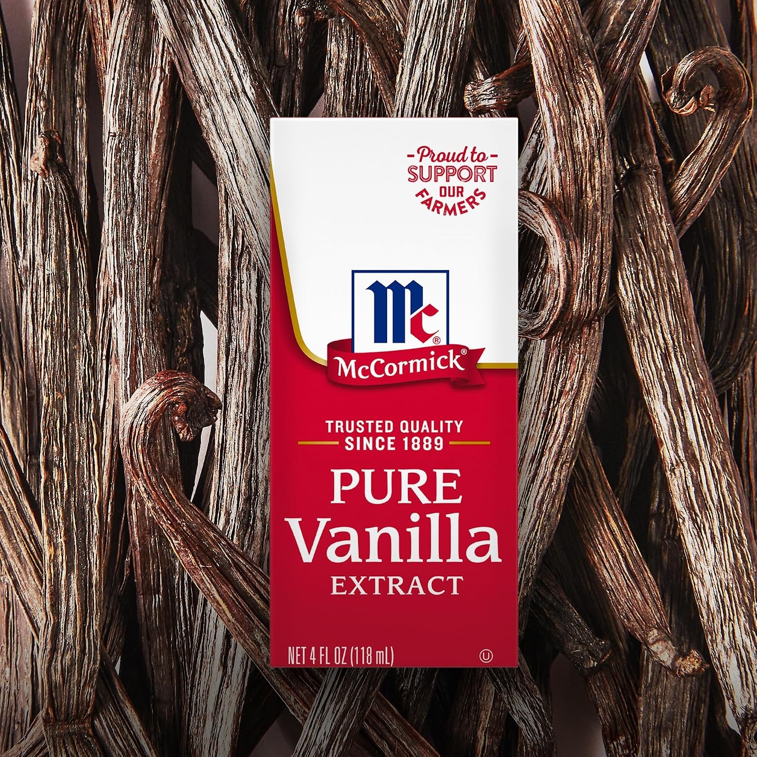 image:imageMcCormick Vanilla Extract Pure No Corn Syrup Gluten Free Kosher Rich Sweet Flavor and Aroma for Baking and Savory Dishes 8 fl oz4 Fl Oz Pack of 1