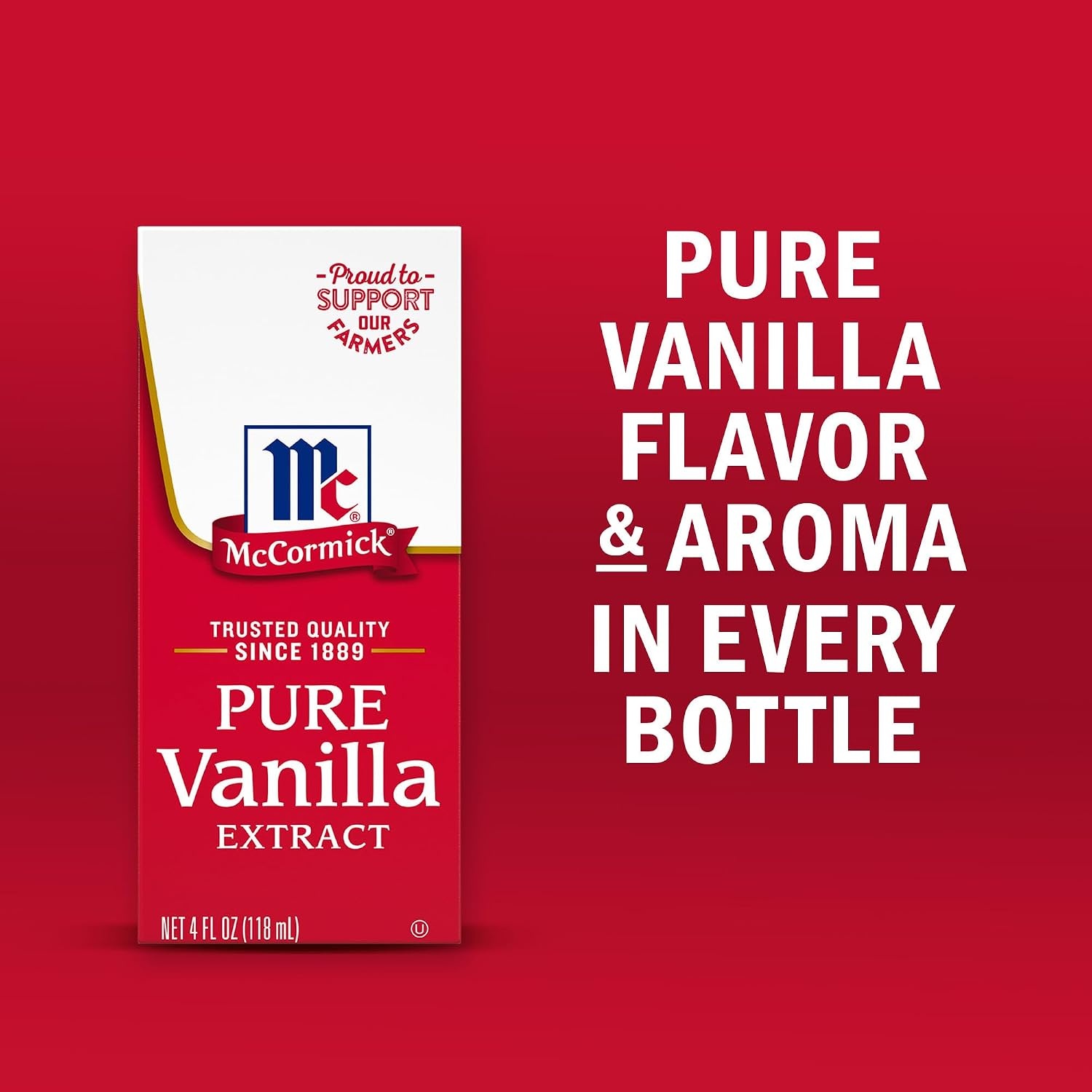 image:imageMcCormick Vanilla Extract Pure No Corn Syrup Gluten Free Kosher Rich Sweet Flavor and Aroma for Baking and Savory Dishes 8 fl oz4 Fl Oz Pack of 1