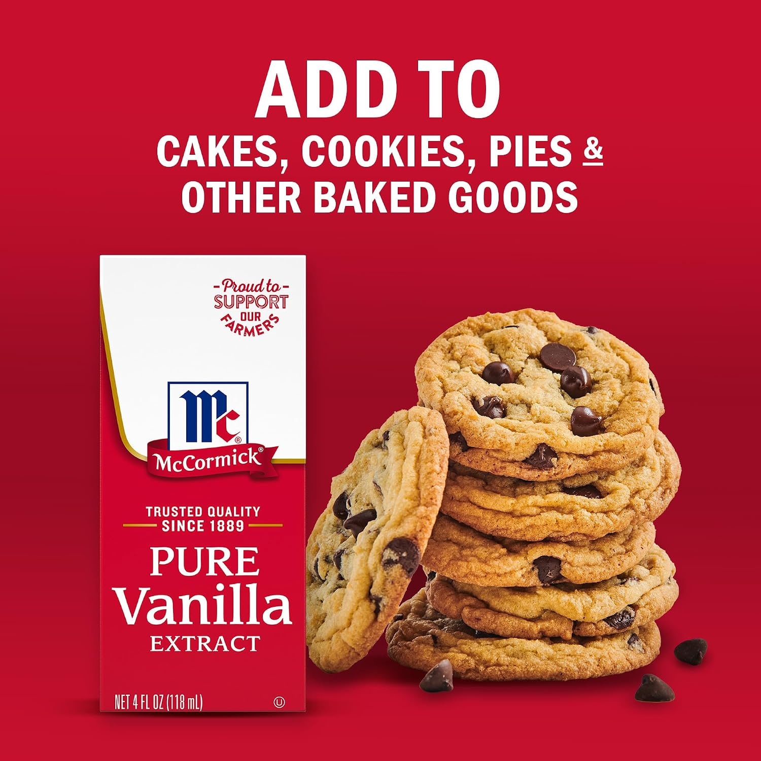 image:imageMcCormick Vanilla Extract Pure No Corn Syrup Gluten Free Kosher Rich Sweet Flavor and Aroma for Baking and Savory Dishes 8 fl oz4 Fl Oz Pack of 1