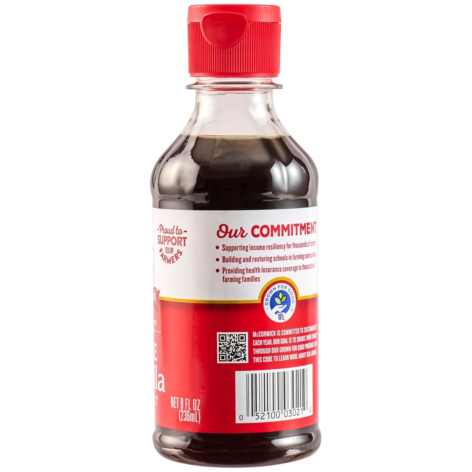 image:imageMcCormick Vanilla Extract Pure No Corn Syrup Gluten Free Kosher Rich Sweet Flavor and Aroma for Baking and Savory Dishes 8 fl oz8 Fl Oz Pack of 1